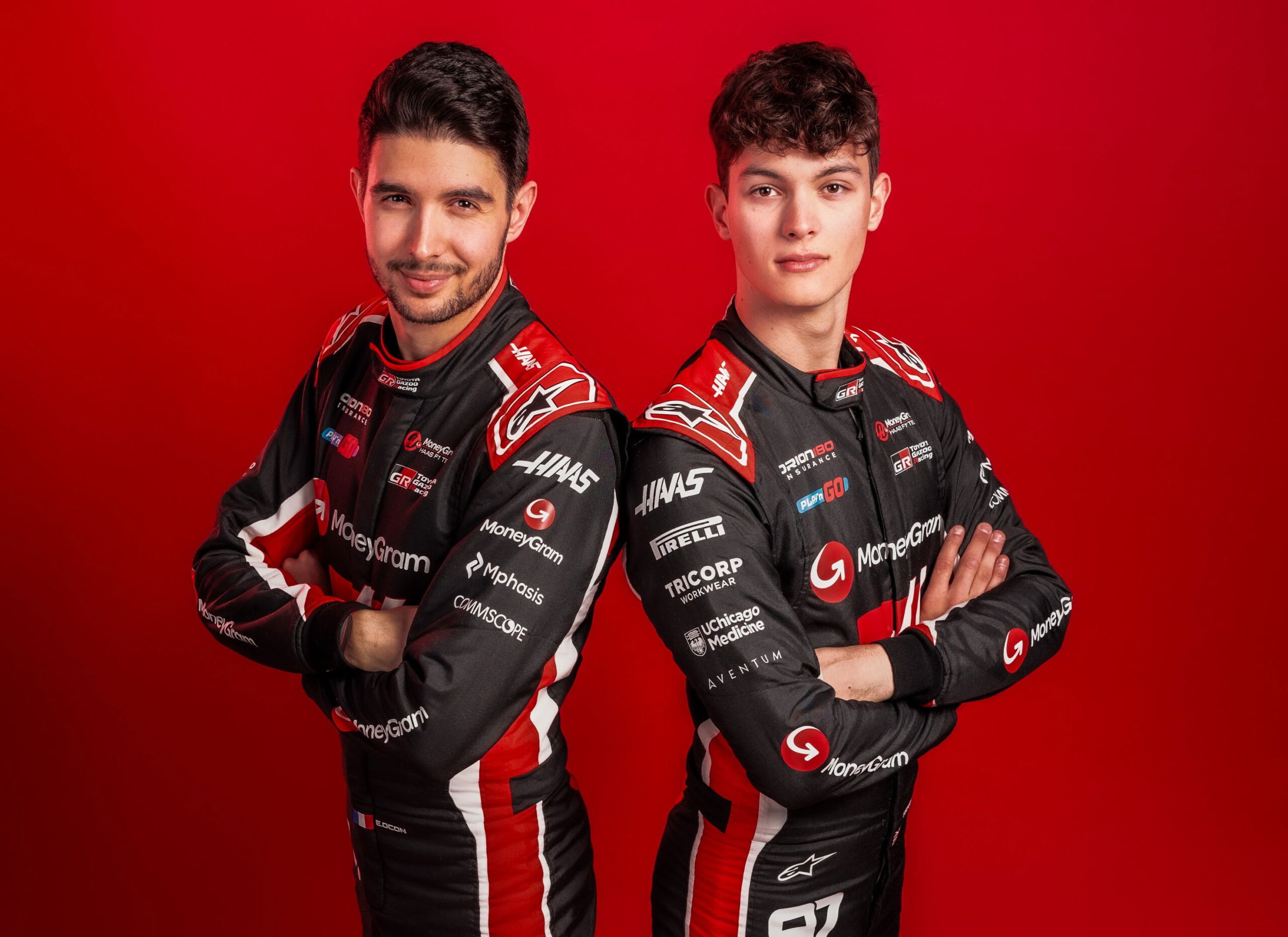 Spy shots leak new Haas F1 2025 car from private test