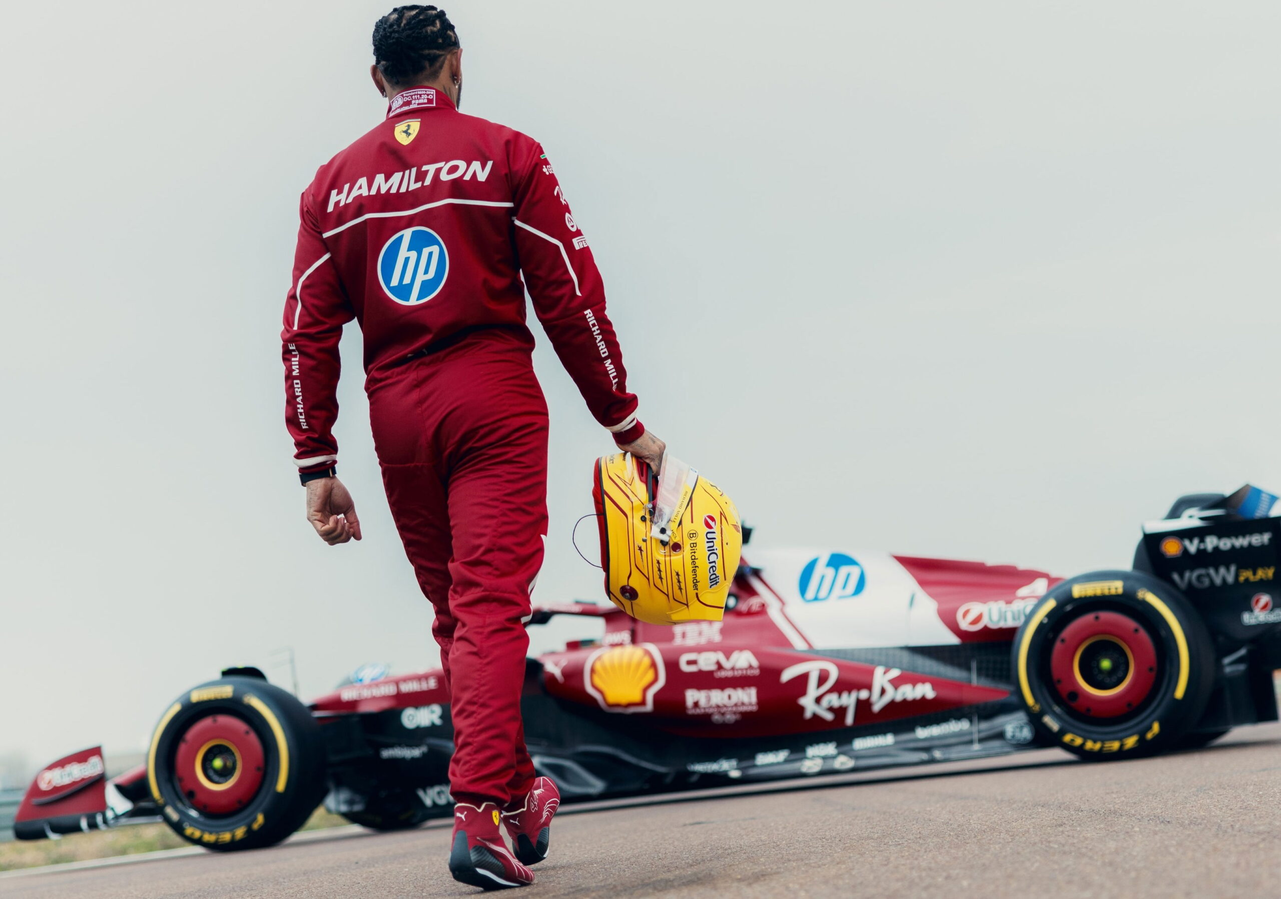 Lewis Hamilton asked about note-taking as he details vital Ferrari preparation