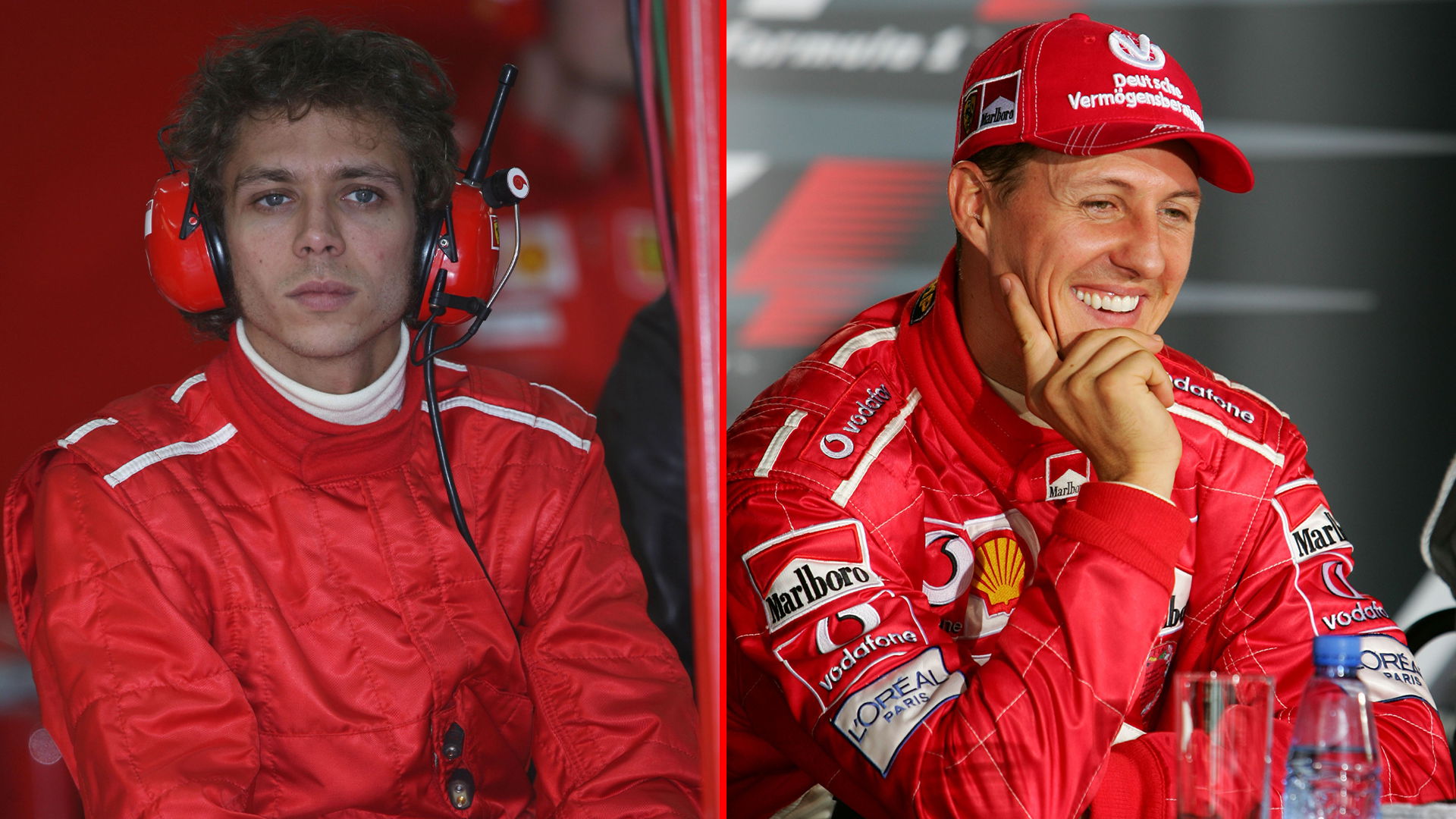 Valentino Rossi shares Michael Schumacher story from Ferrari garage