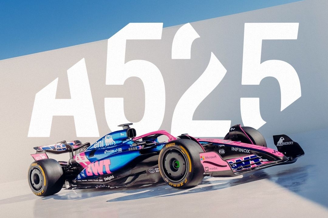 Alpine, 2025 Formula 1 renk düzenini tanıttı!