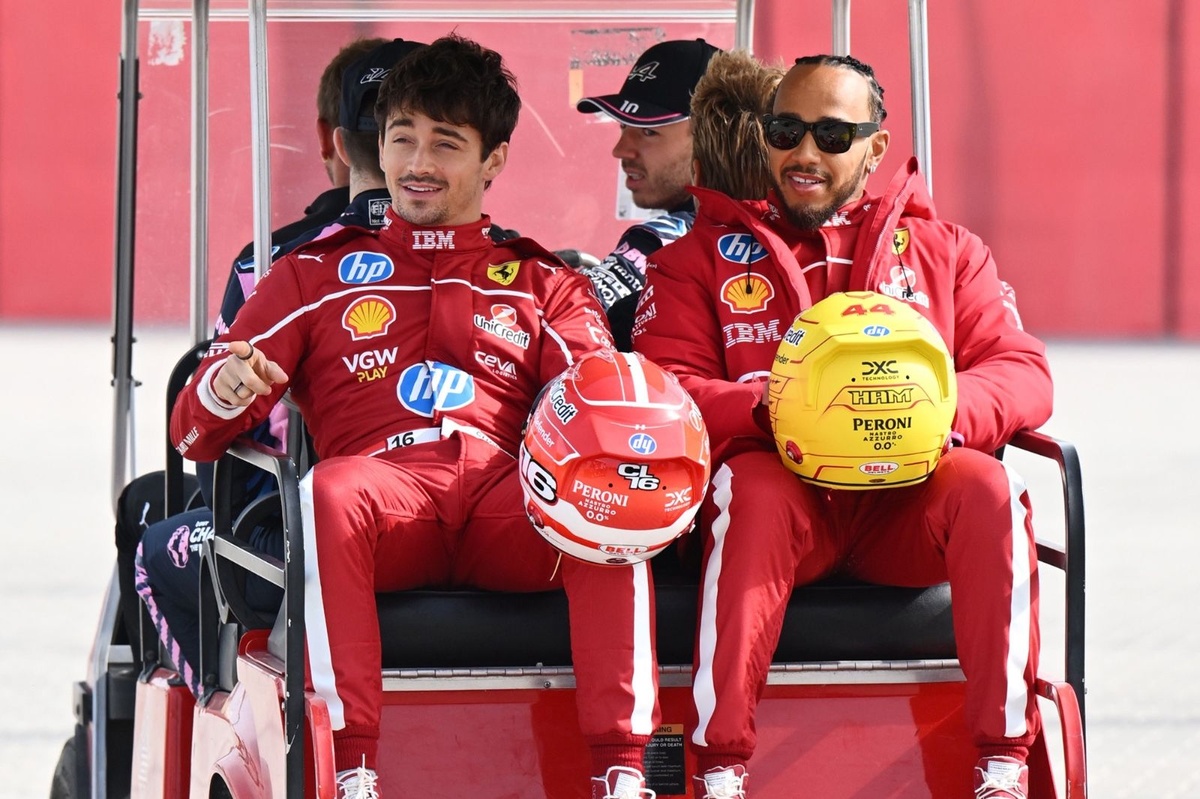 Hamilton: “Ferrari ile burada olmak inanılmaz bir his”