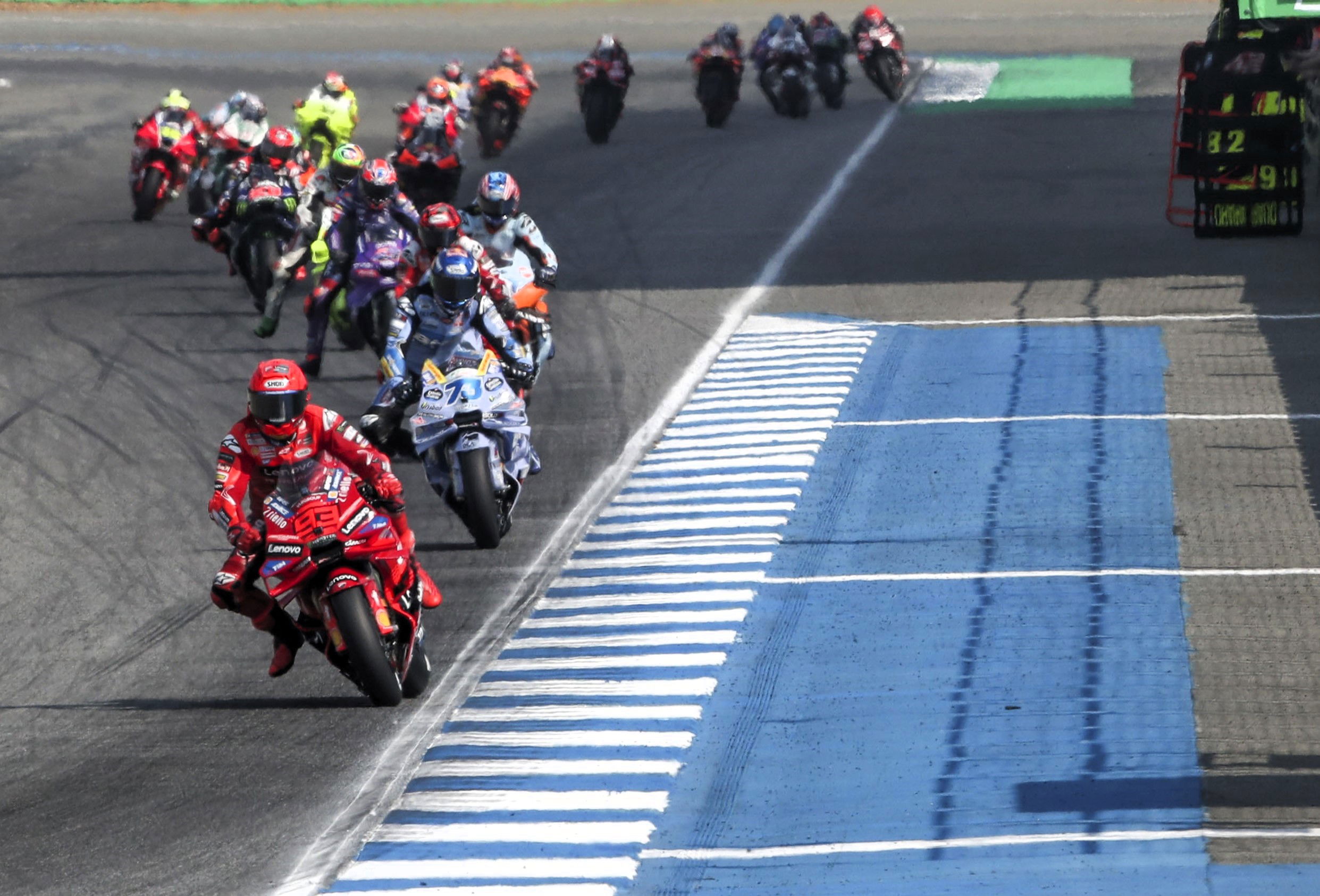 2025 Thai MotoGP, Buriram – Sprint Race Results