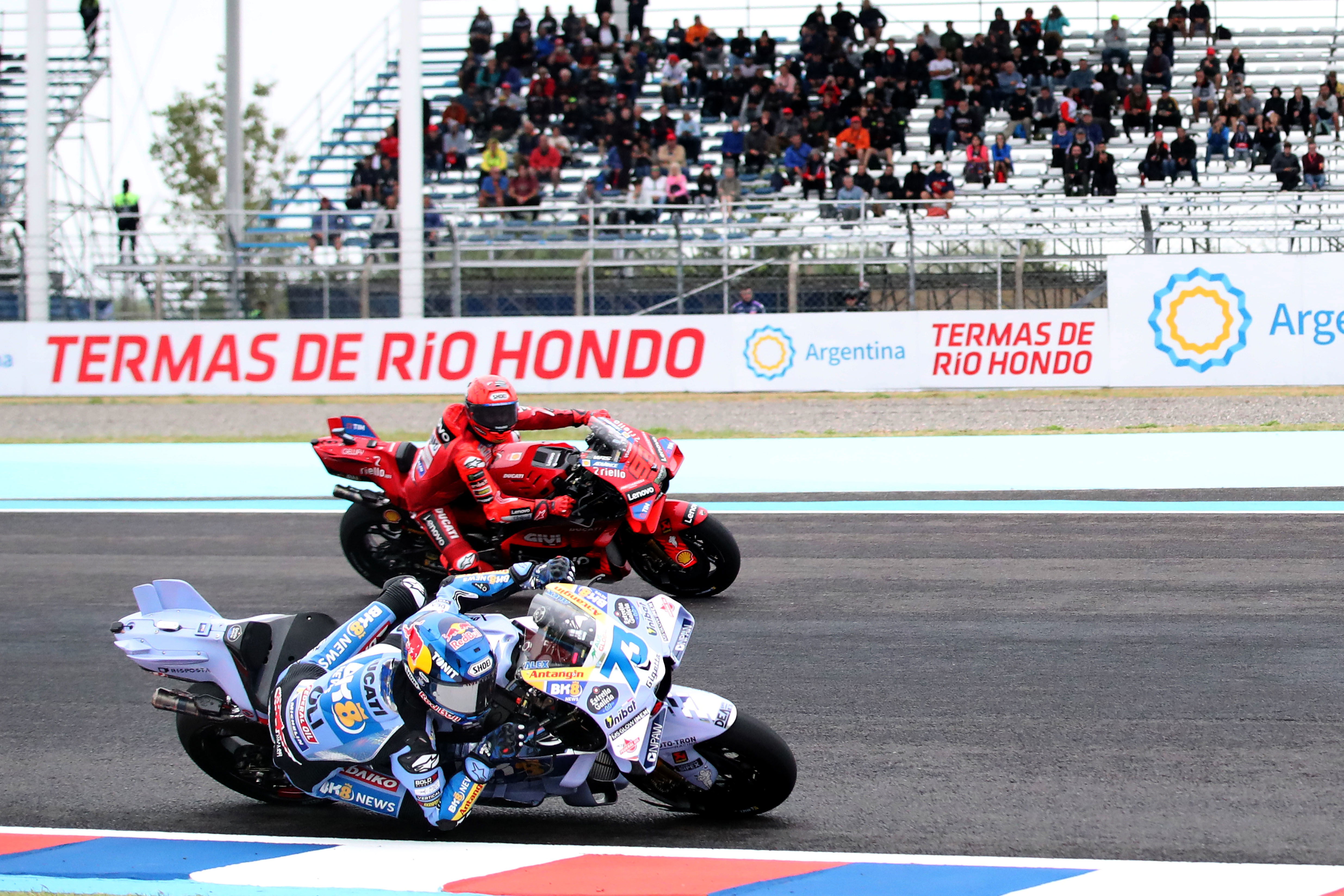 Marc Marquez warned Alex Marquez is “closer” to him at Argentinian MotoGP