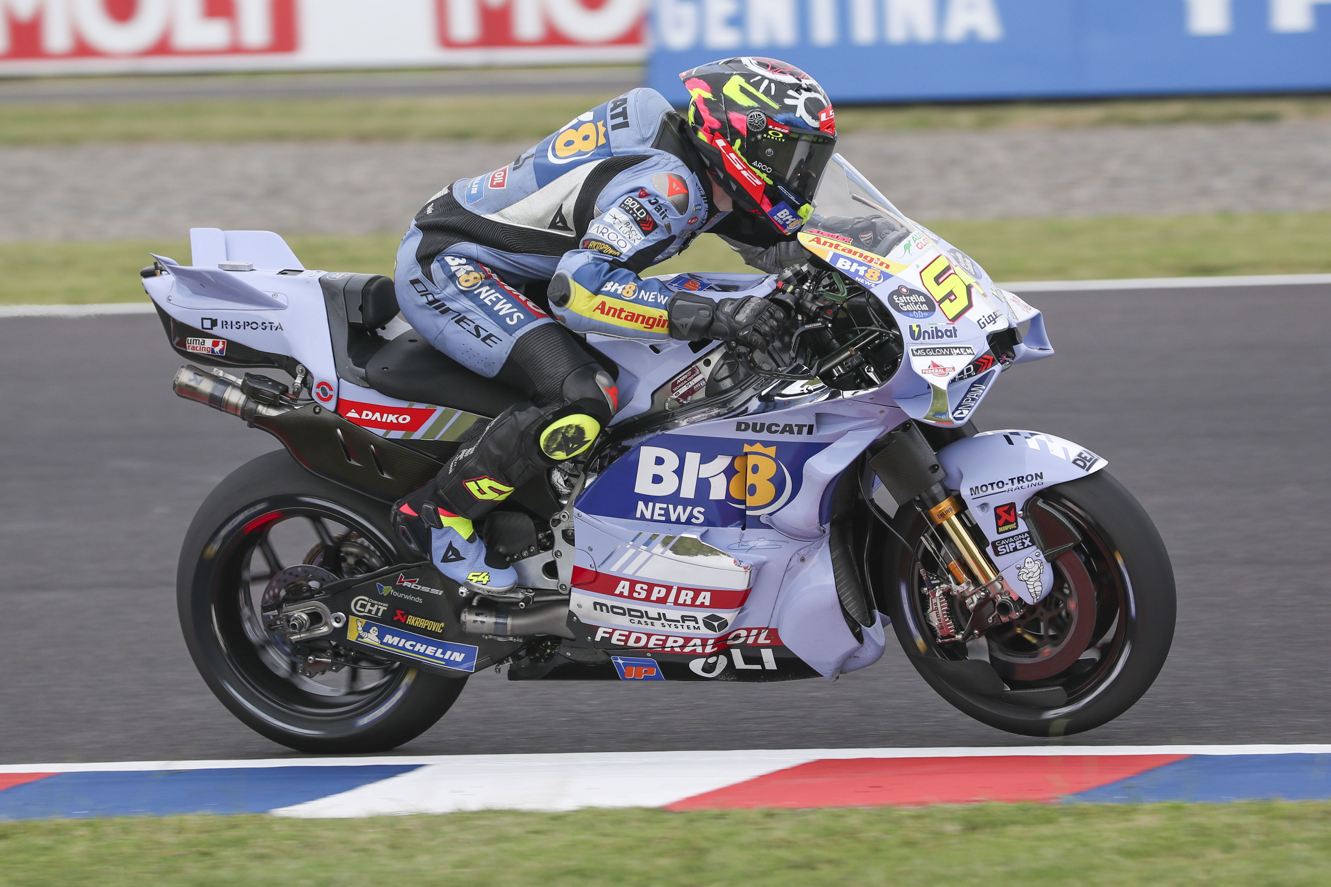 Starting grid for Argentina MotoGP after penalty and injuries