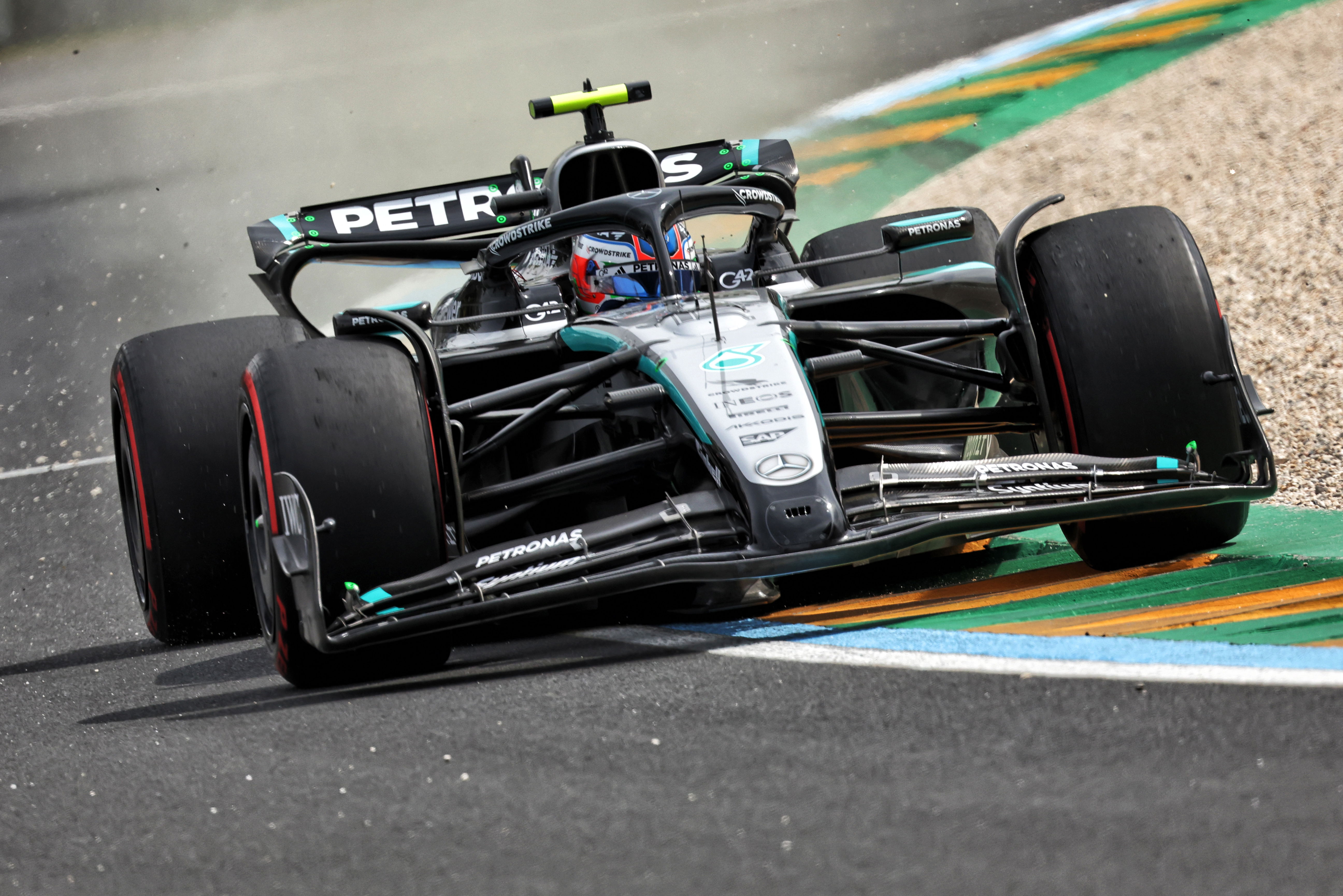 Mercedes reveal damage on Kimi Antonelli’s car led to Q1 exit