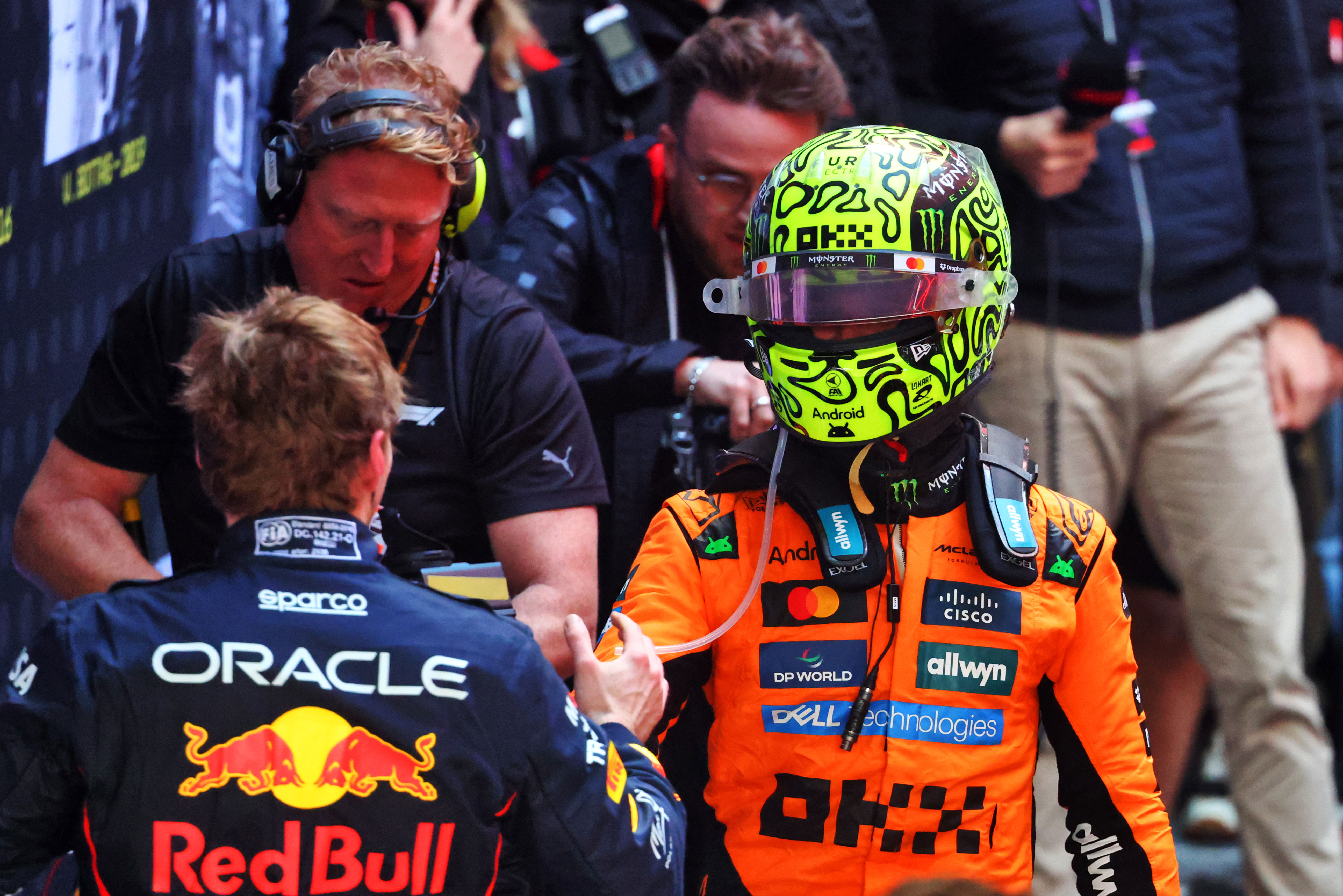 Lando Norris names McLaren’s biggest F1 rivals at Chinese GP