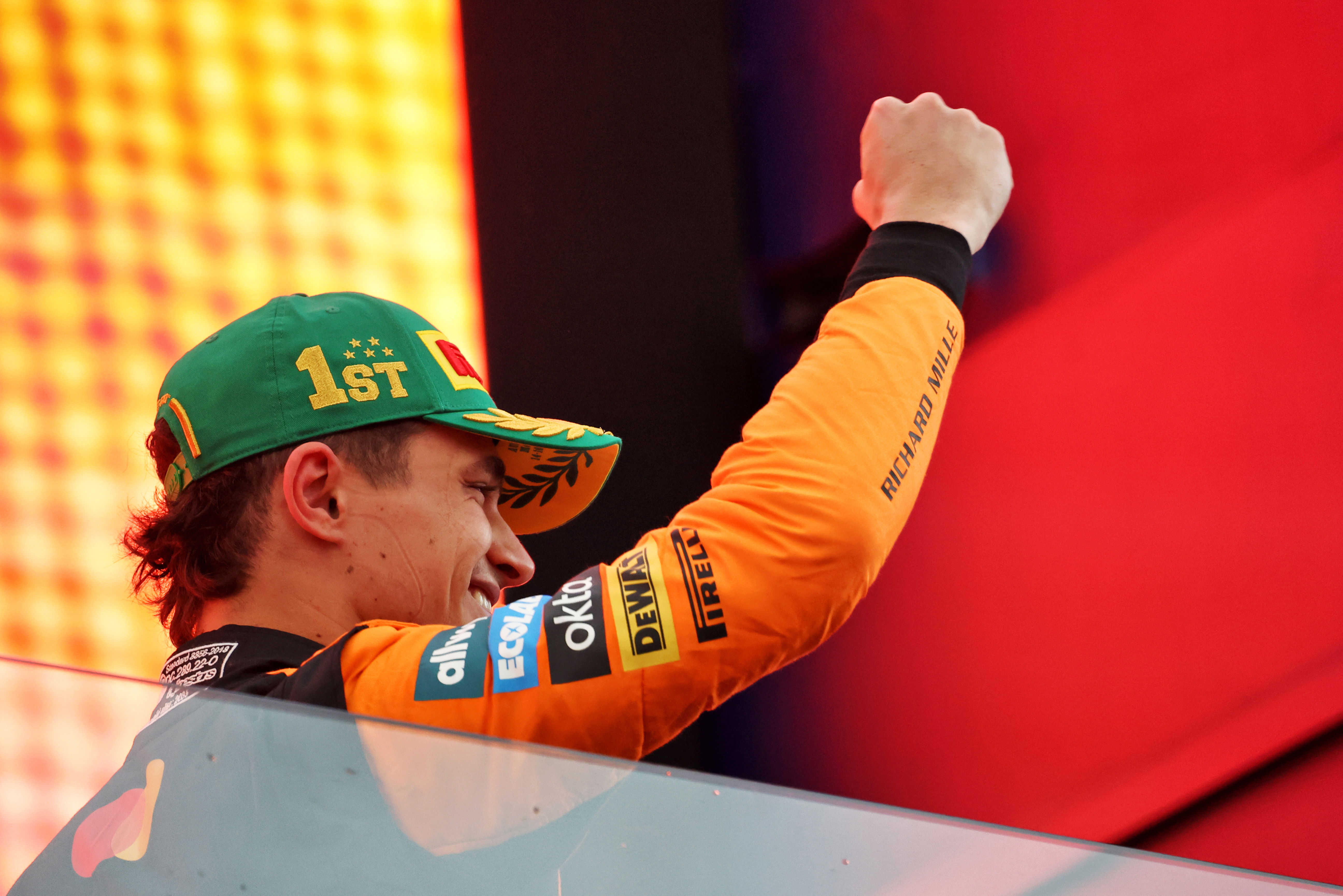 Lando Norris matches two Lewis Hamilton feats with Australian GP win