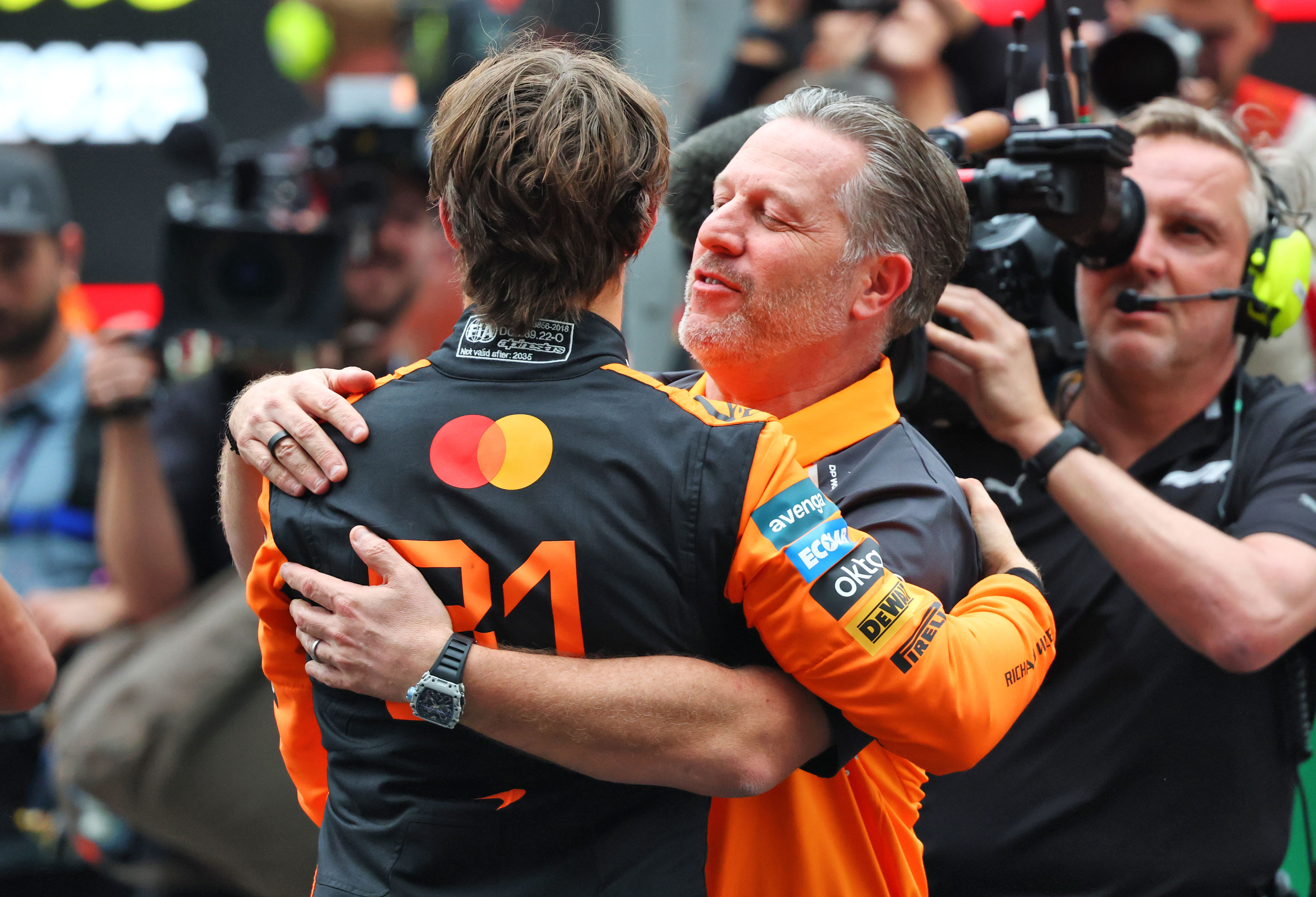 Zak Brown has “got no choice” after “frustration in Oscar Piastri’s camp”