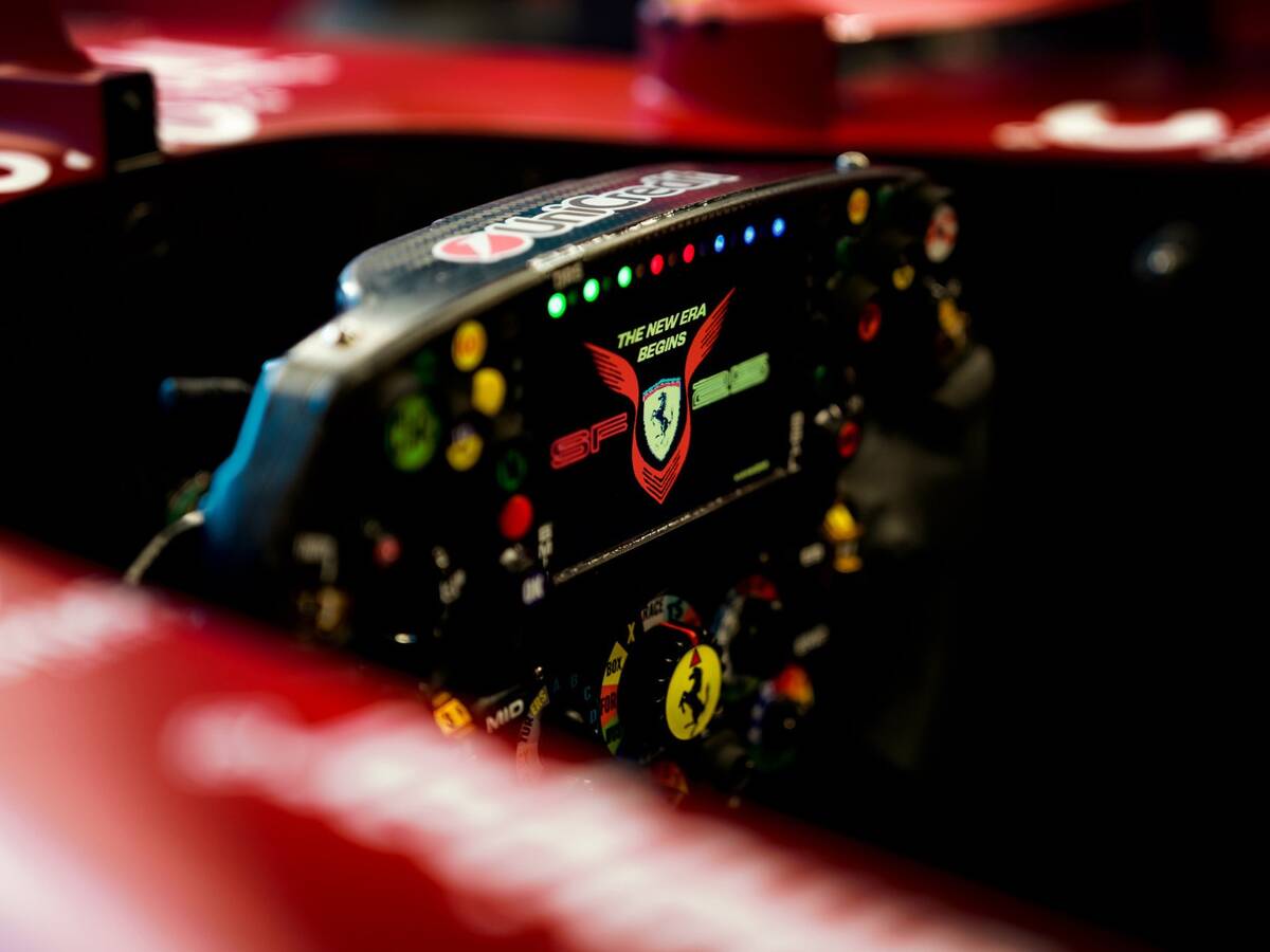 Software: Lewis Hamilton mit weiteren Umstellungen am Ferrari-Lenkrad