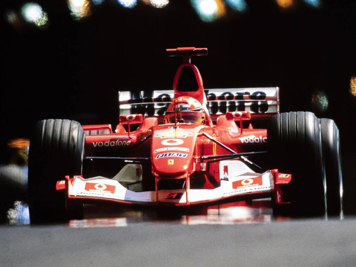 Besonderer Formel-1-Ferrari von Michael Schumacher wird versteigert