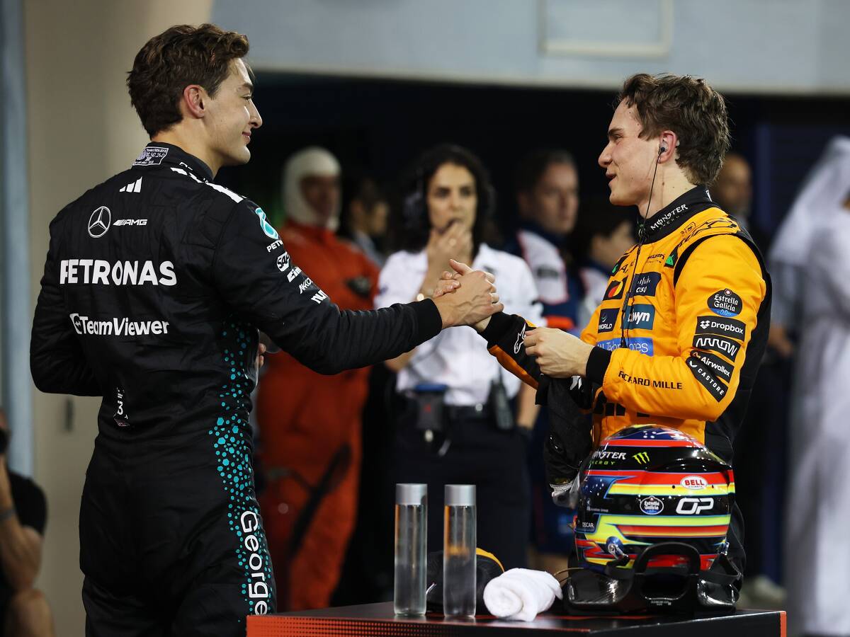 Fahrernoten Bahrain: Piastri & Russell hängen alle anderen ab
