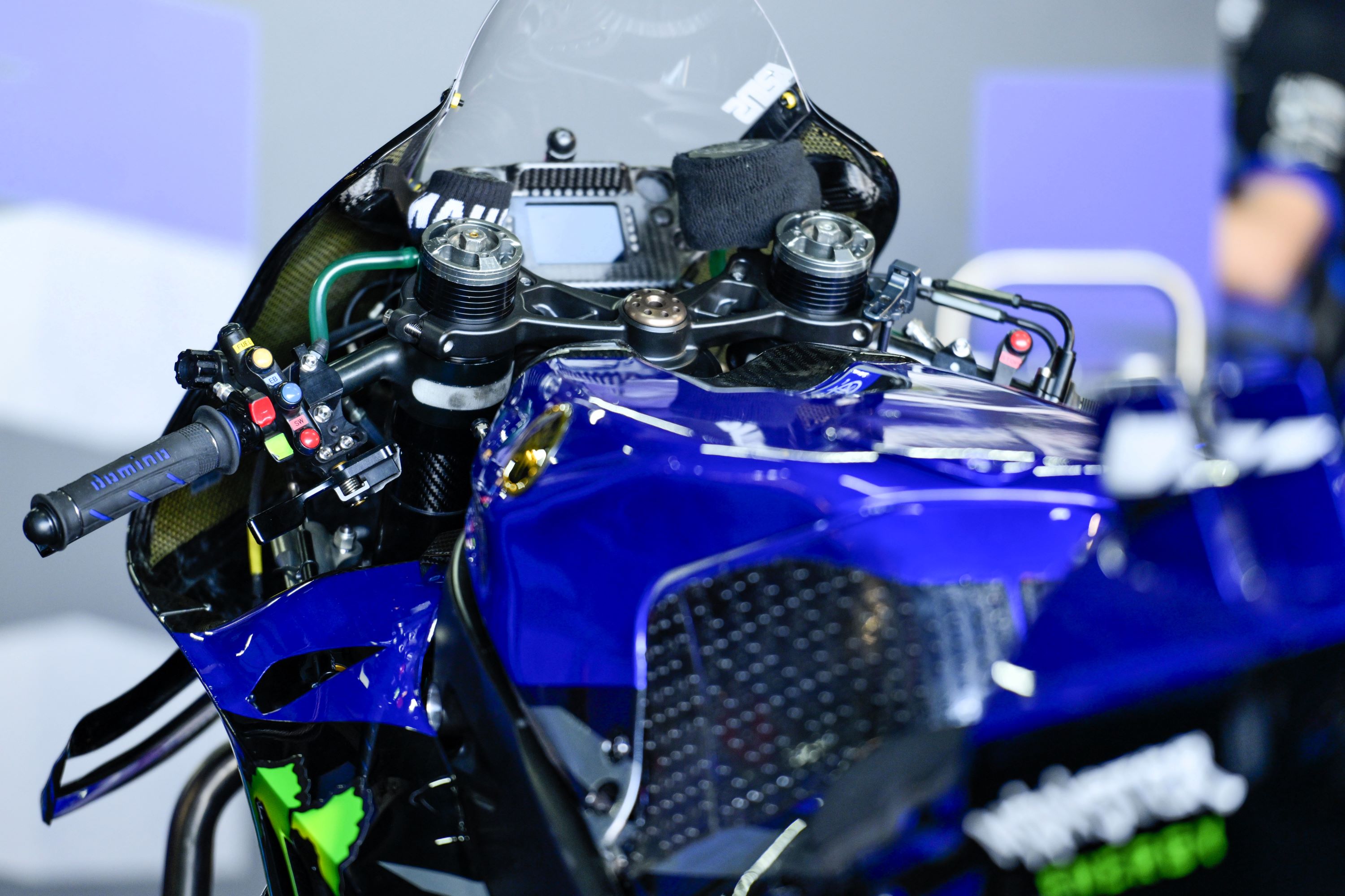 Yamaha “have started to test the V4 engine”