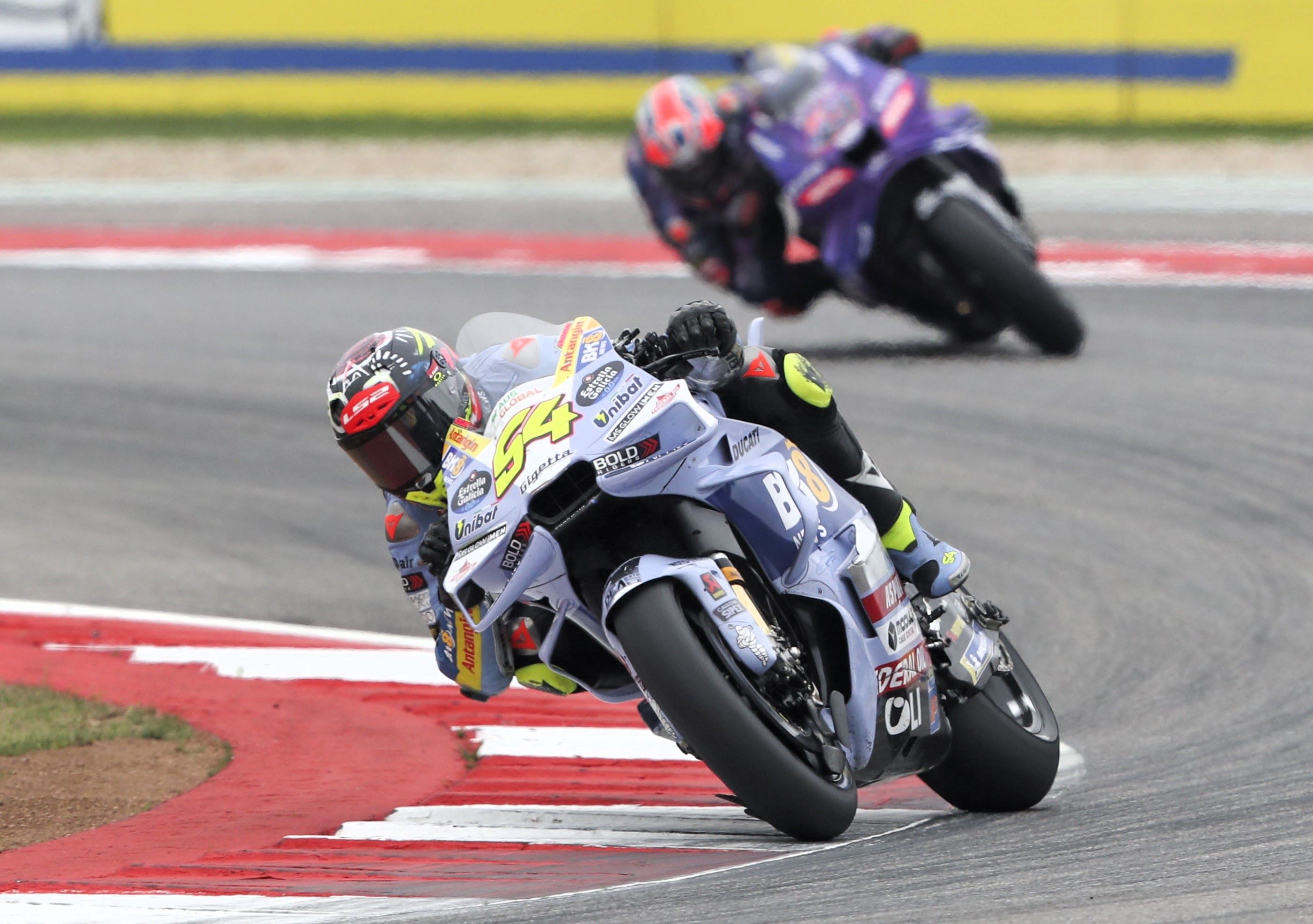 Fermin Aldeguer sets second fastest lap before “shot at fourth” backfires