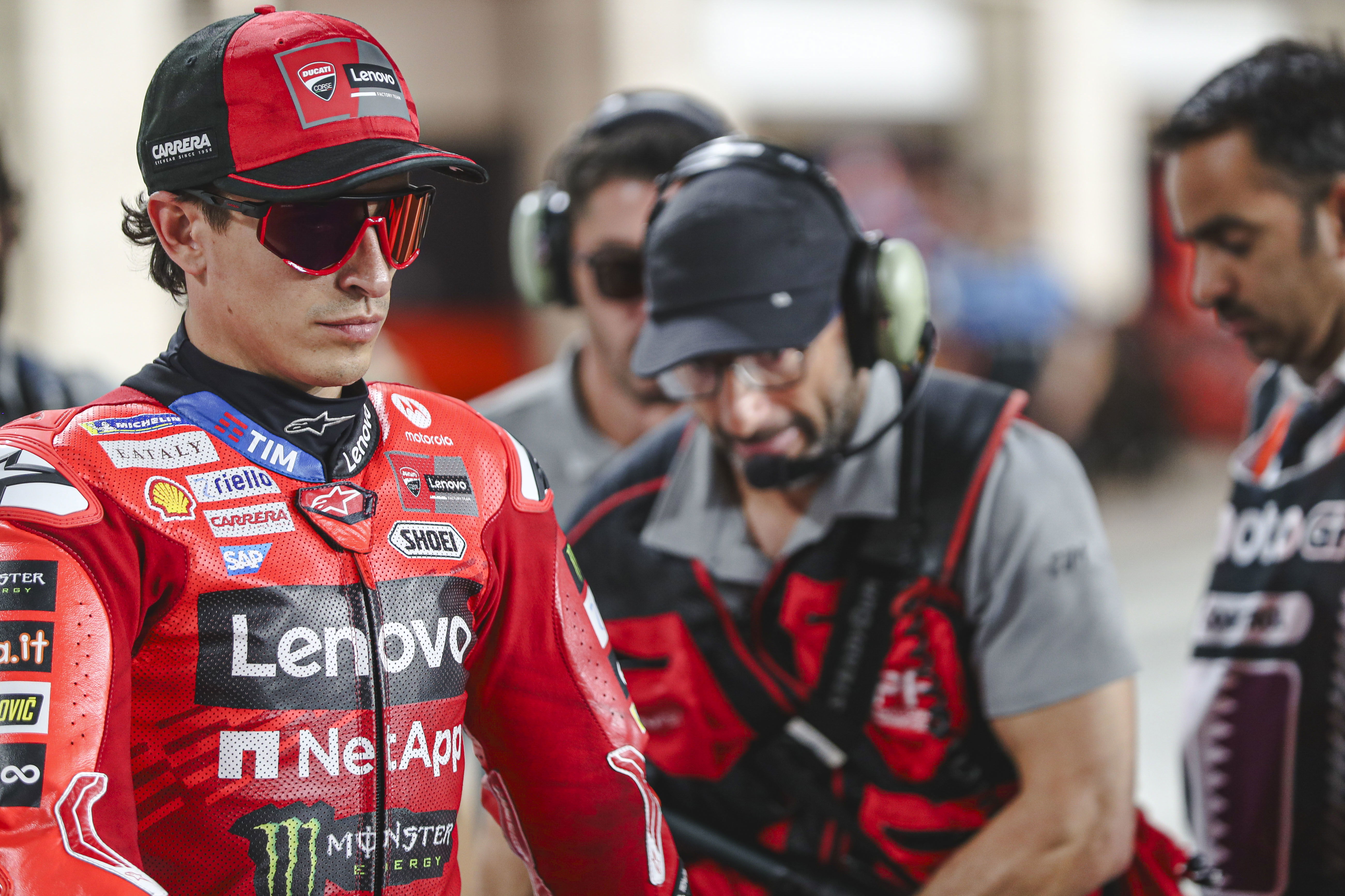 Marc Marquez compares one-lap speed of Ducati and Honda