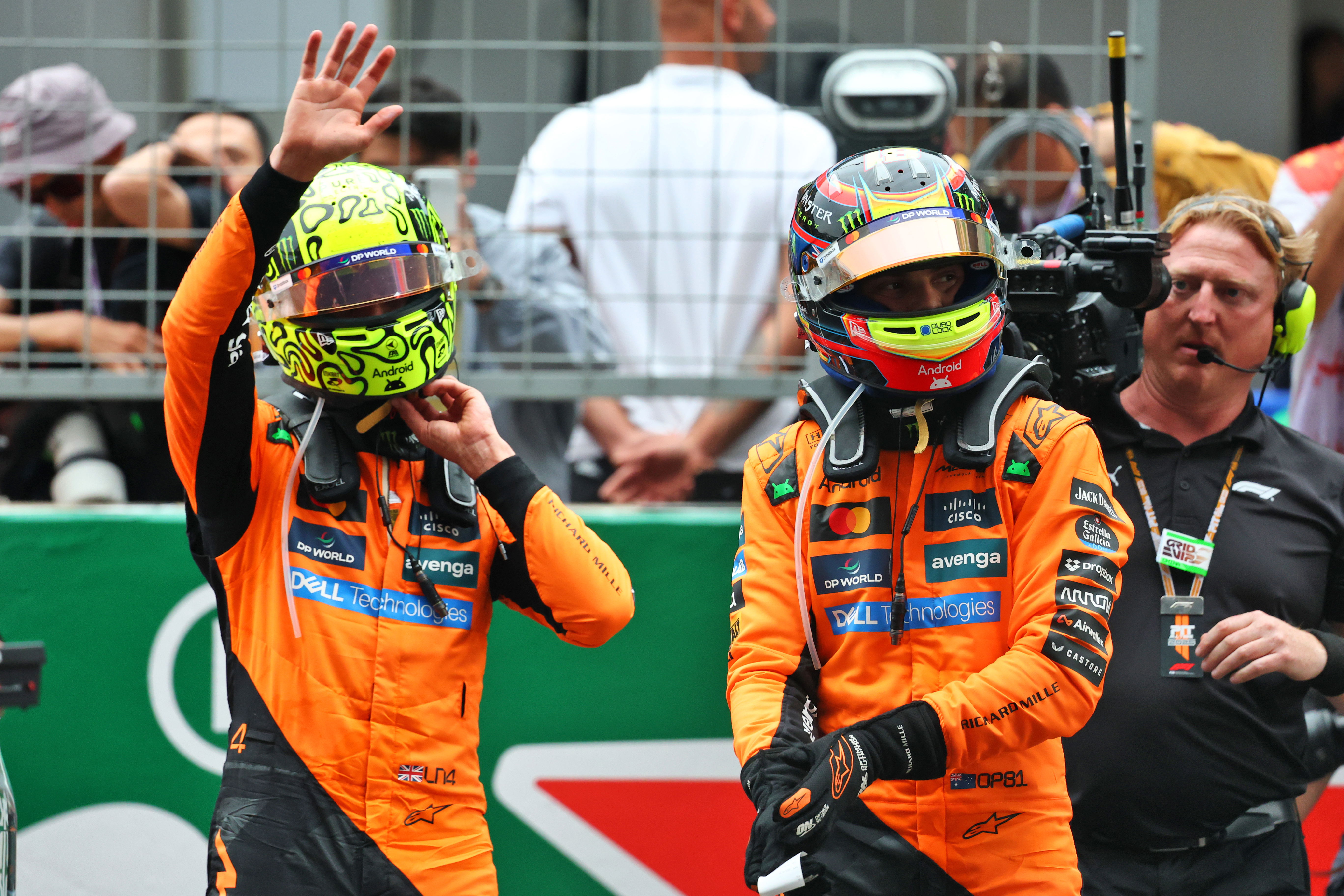 Lando Norris hits out at F1 rivals for talking “crap” about McLaren