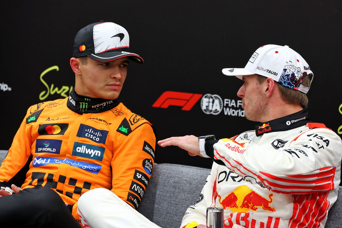 Lando Norris responds to Max Verstappen’s jab: ‘He can test the McLaren’
