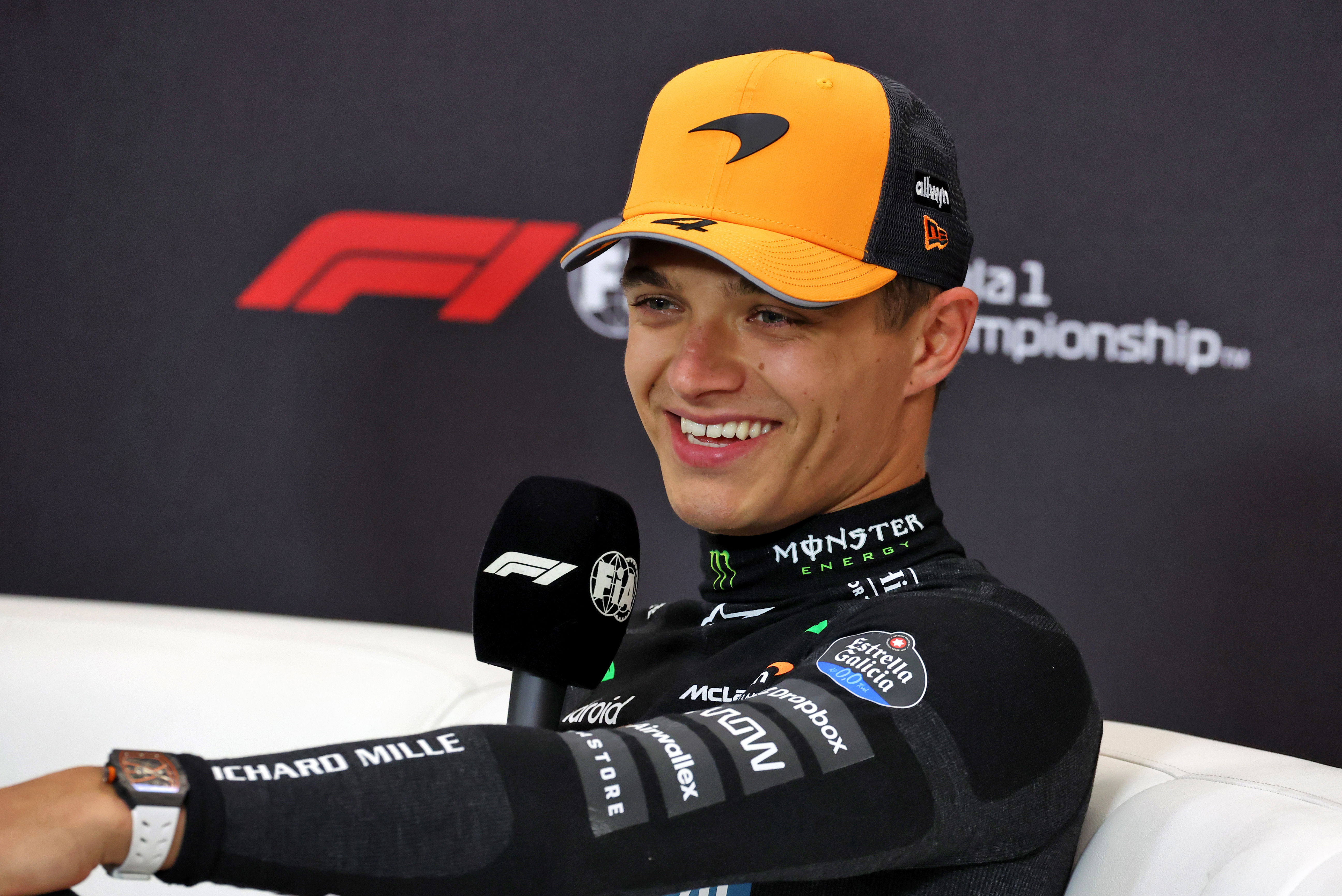 Lando Norris surprised by F1 points lead: ‘I’m not comfortable, I’m not happy’