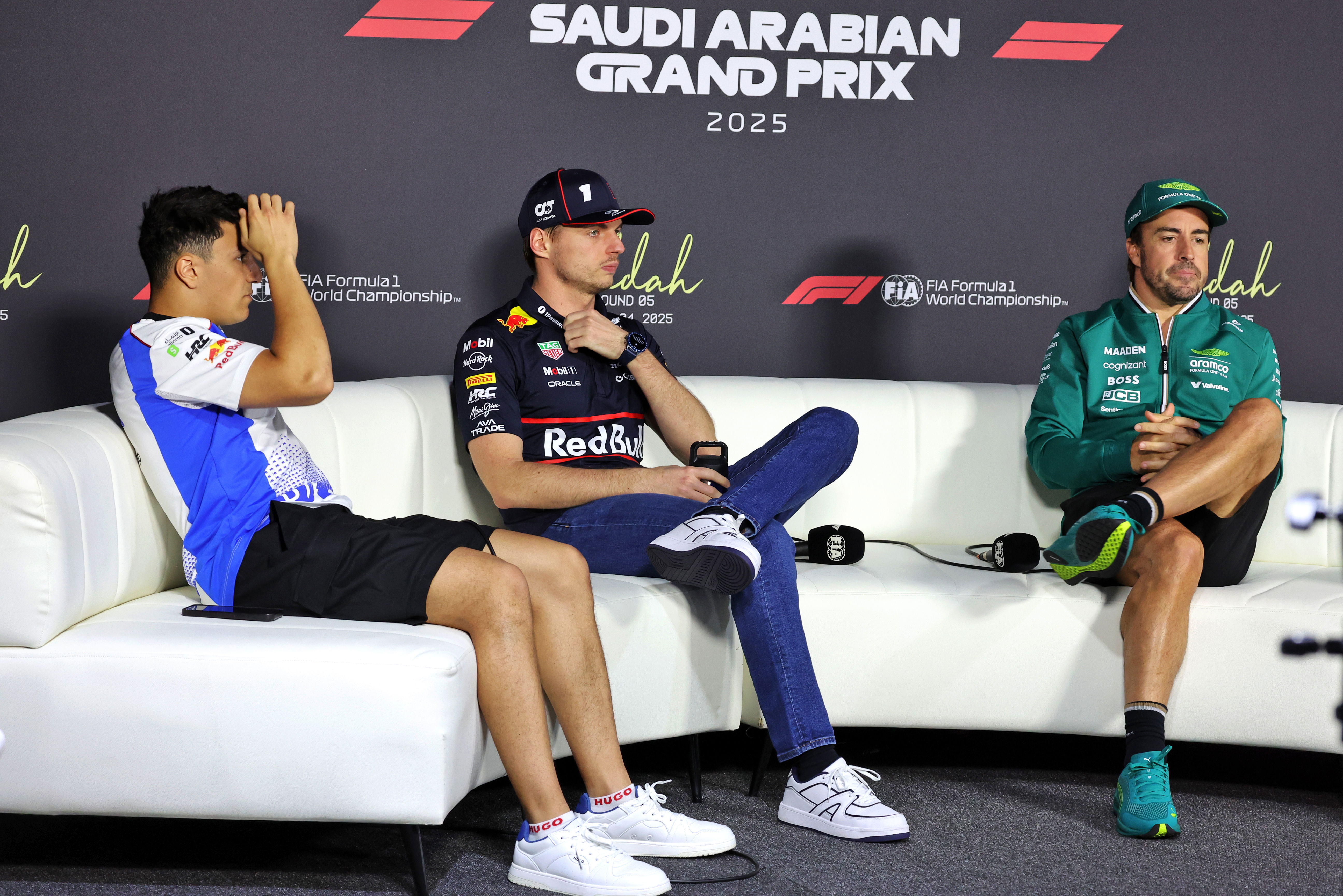 Fernando Alonso dismisses Max Verstappen as ‘threat’ to Aston Martin F1 seat
