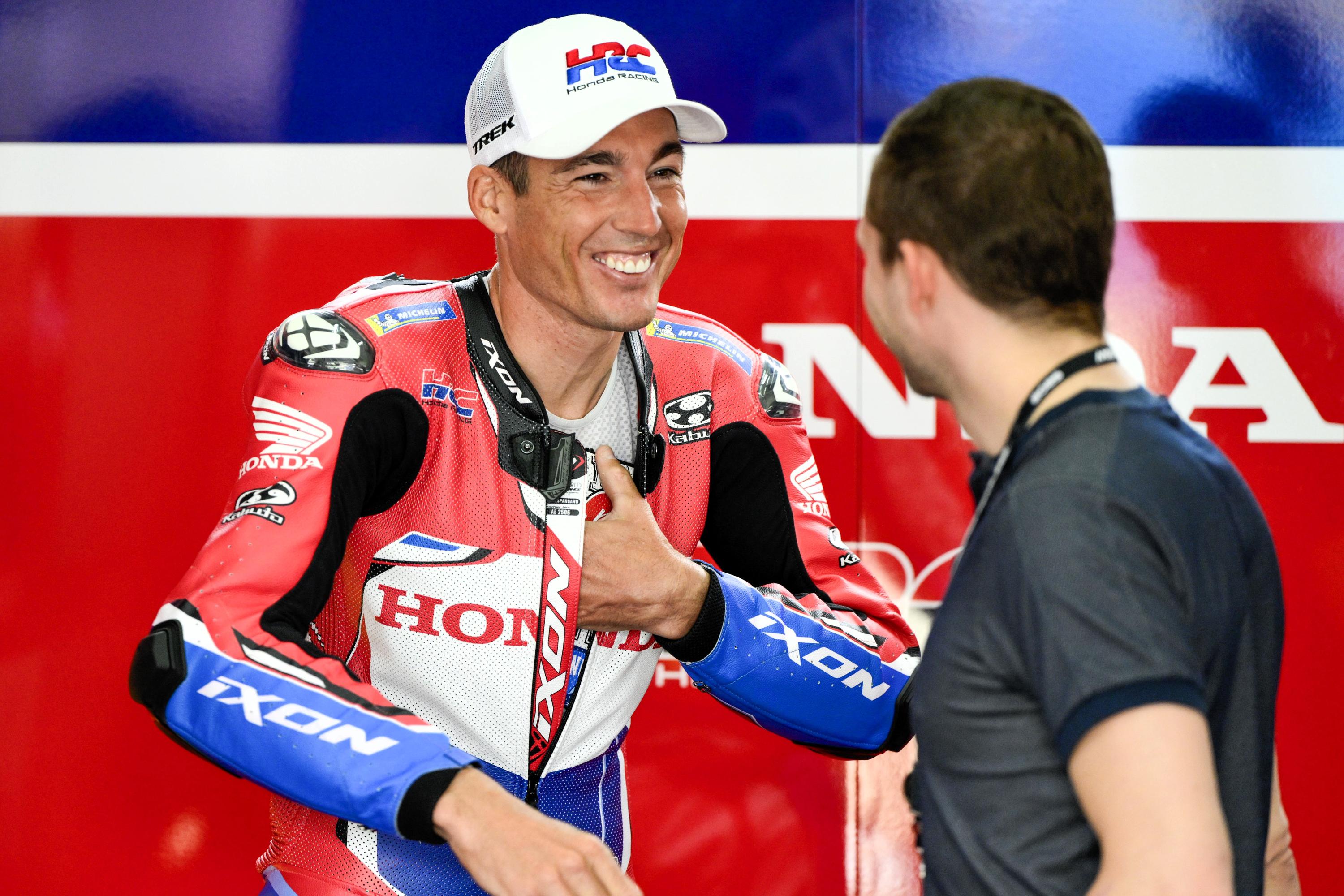 Aleix Espargaro hints at second Honda MotoGP wild-card, but “testing is enough”