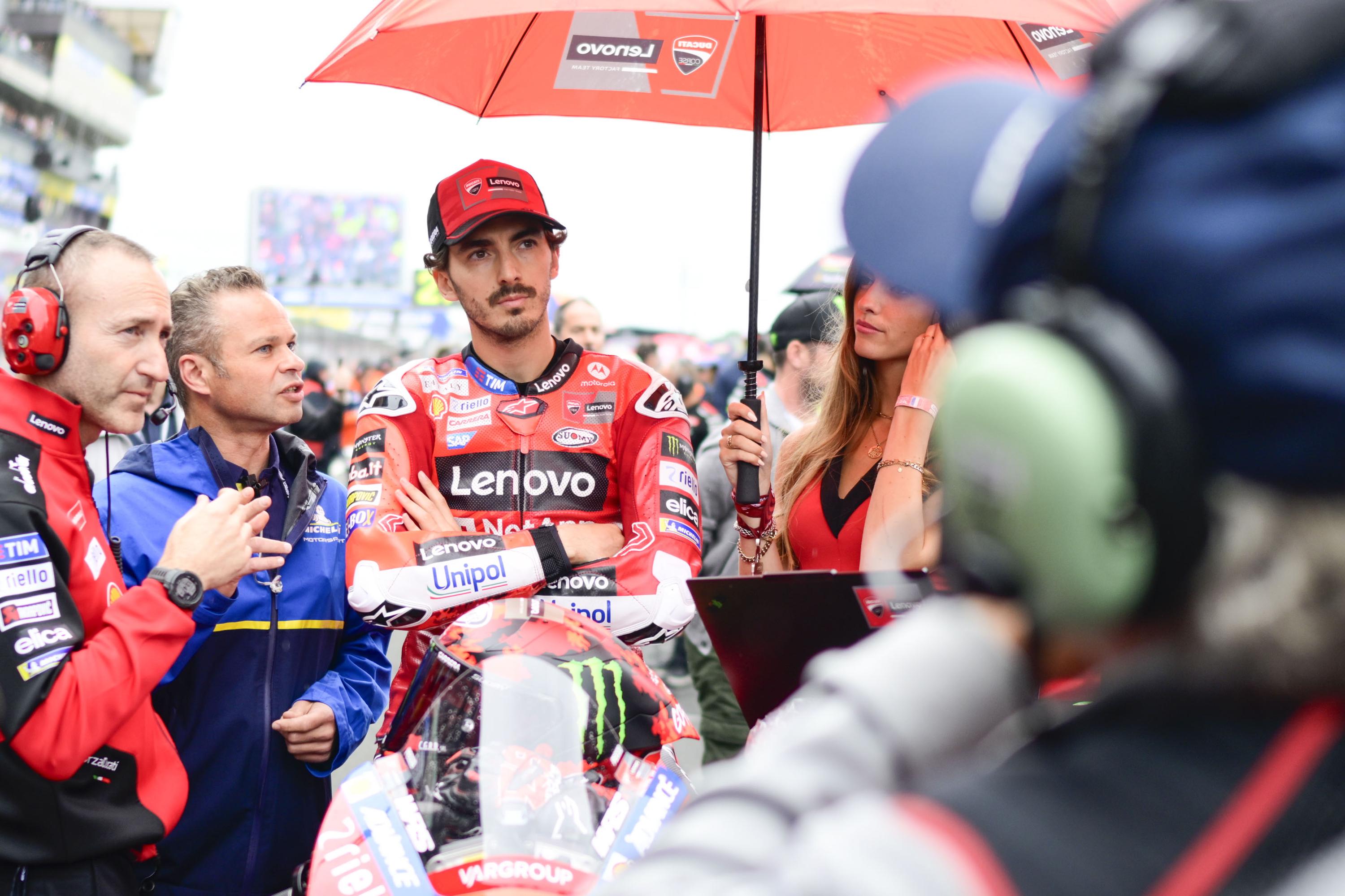 Gigi Dall’Igna: “We must work together to return a smile to Pecco Bagnaia’s face”