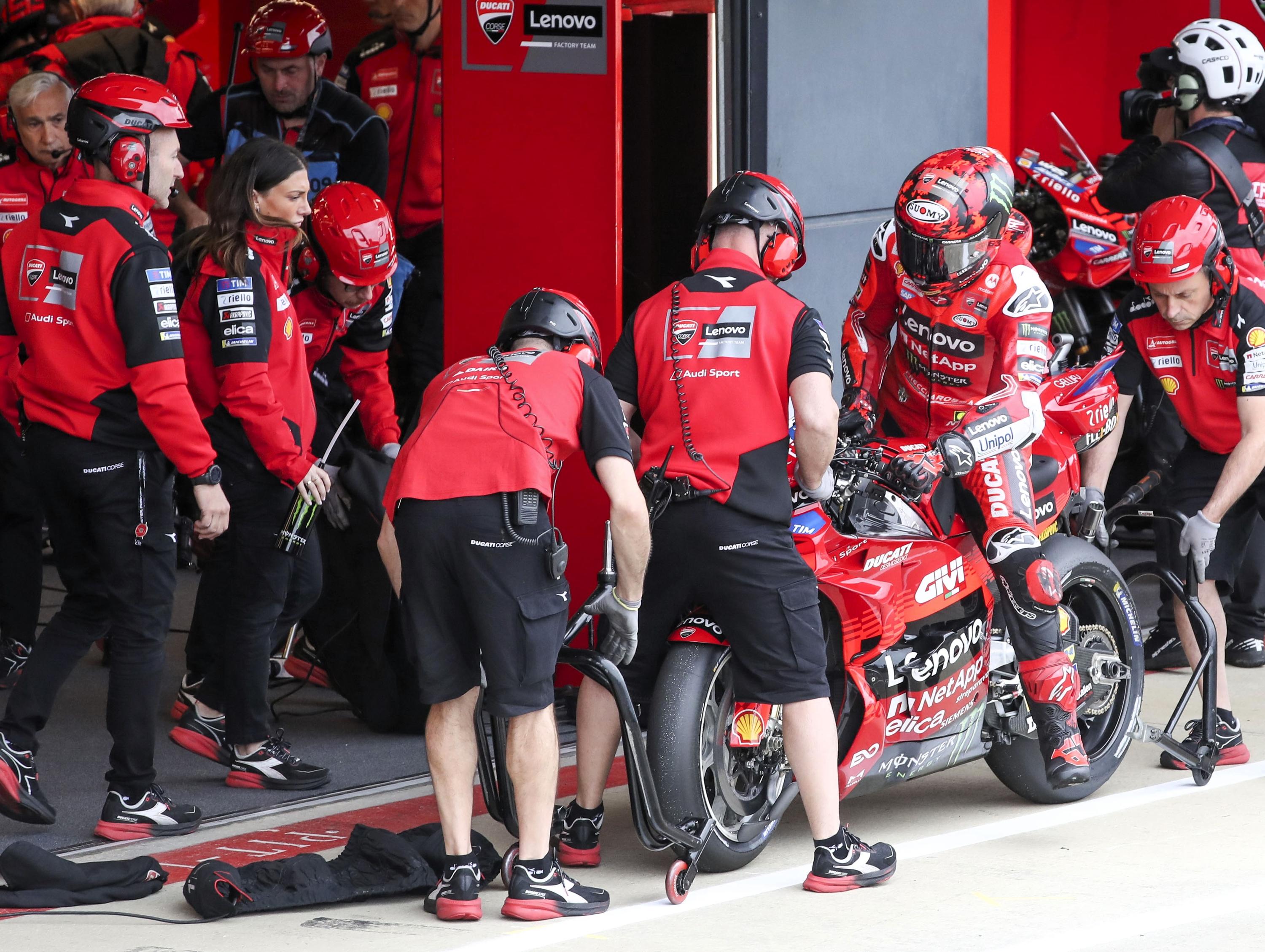 Francesco Bagnaia: “Marc had the same feeling as me” in British MotoGP Sprint