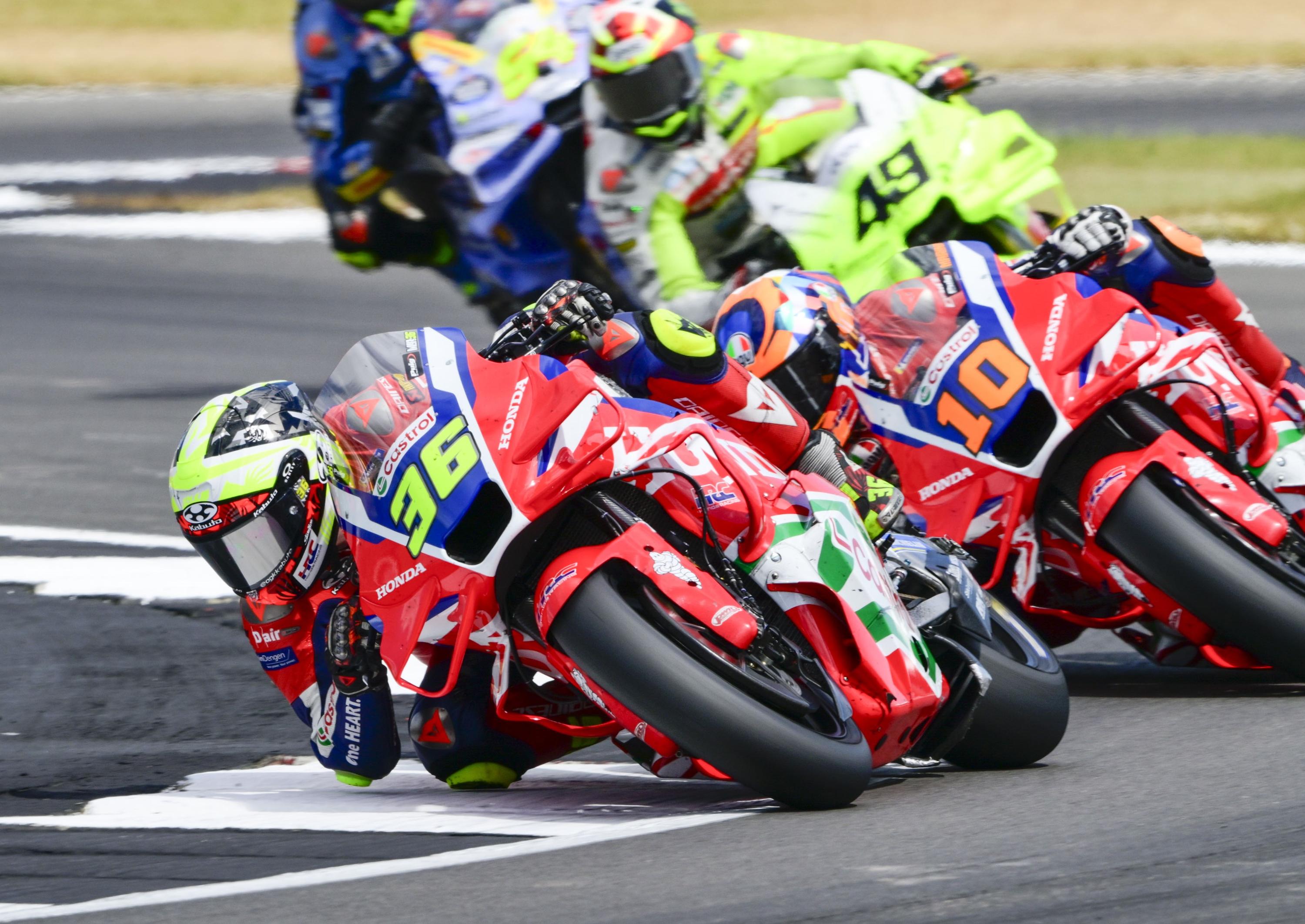 Joan Mir: “The others just smash you on the straight” after tenth place at British MotoGP