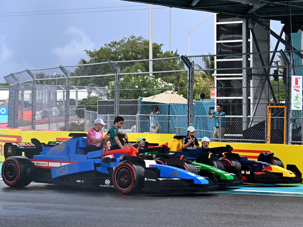 Max Verstappen über LEGO-Rennen in Miami: Brauche ich mit 27 nicht