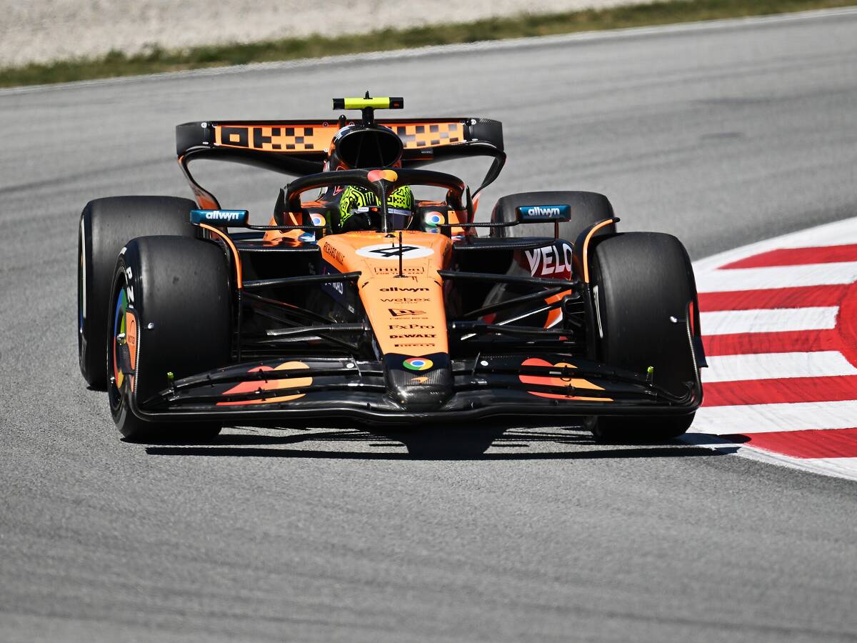 Erstes Training unter neuen Regeln: Lando Norris Schnellster in Barcelona