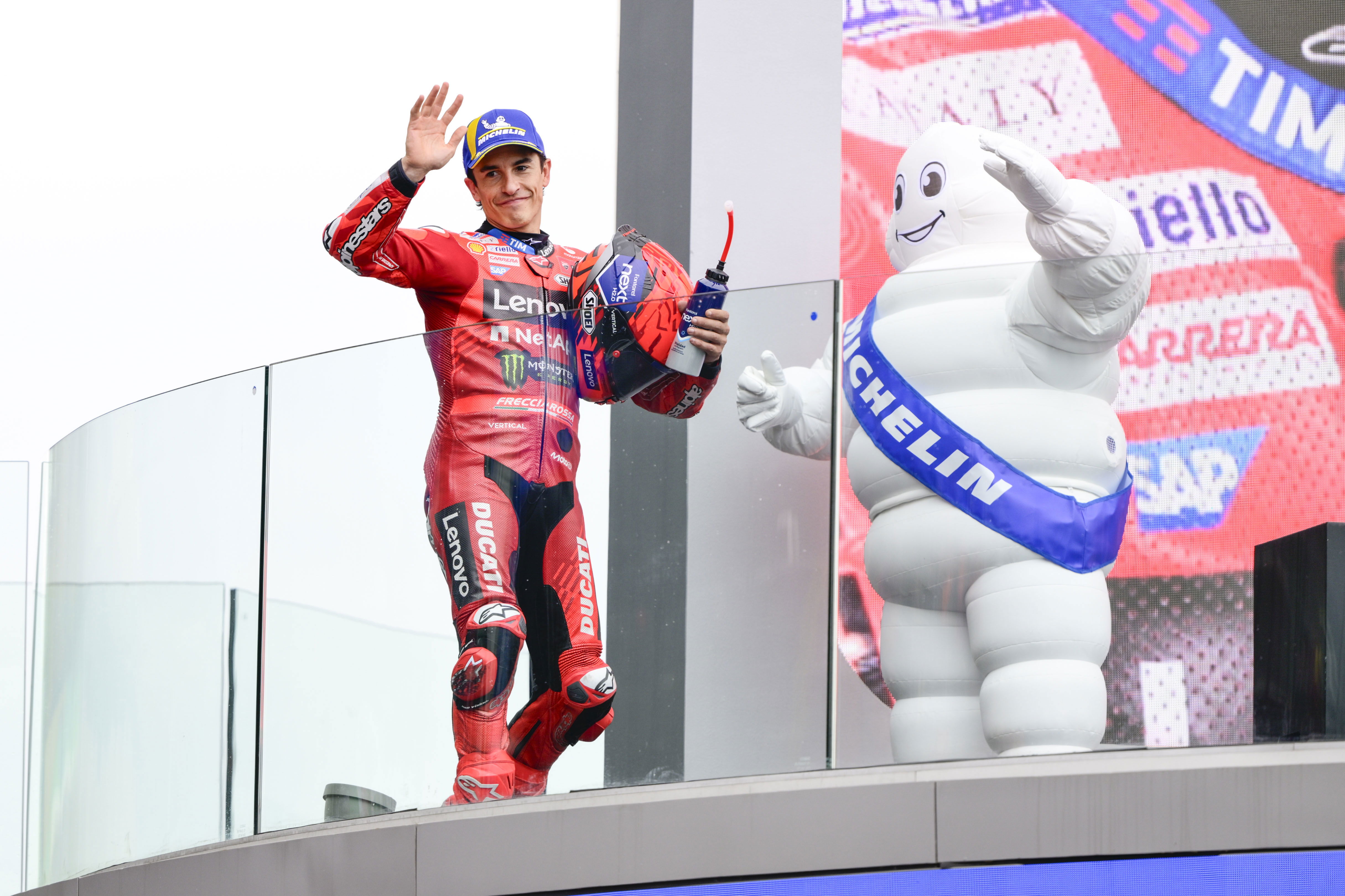 Intriguing footage reveals Ducati planning for wet French MotoGP race