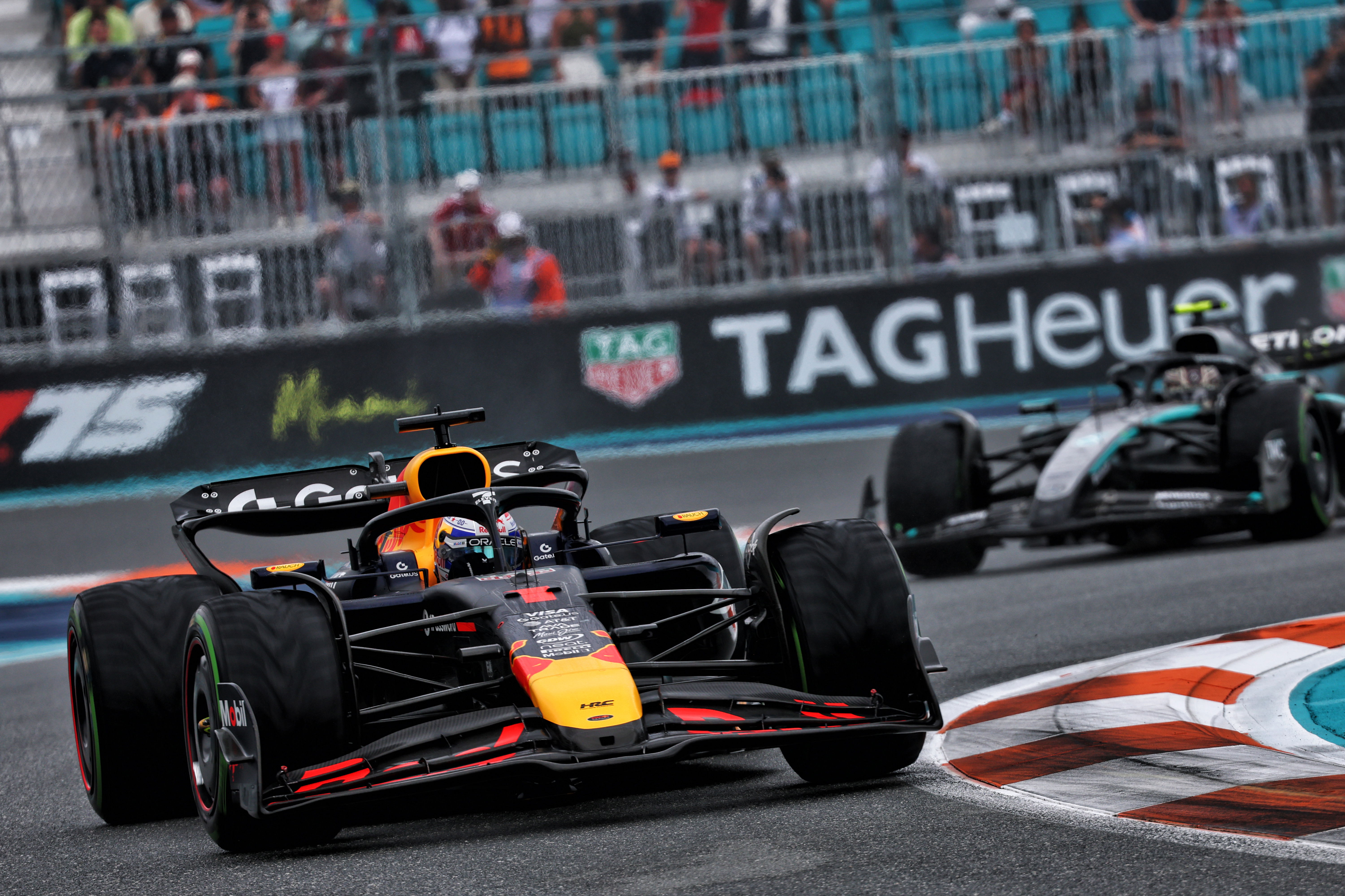 Red Bull reveal cause of Max Verstappen’s costly pit lane collision in Miami sprint