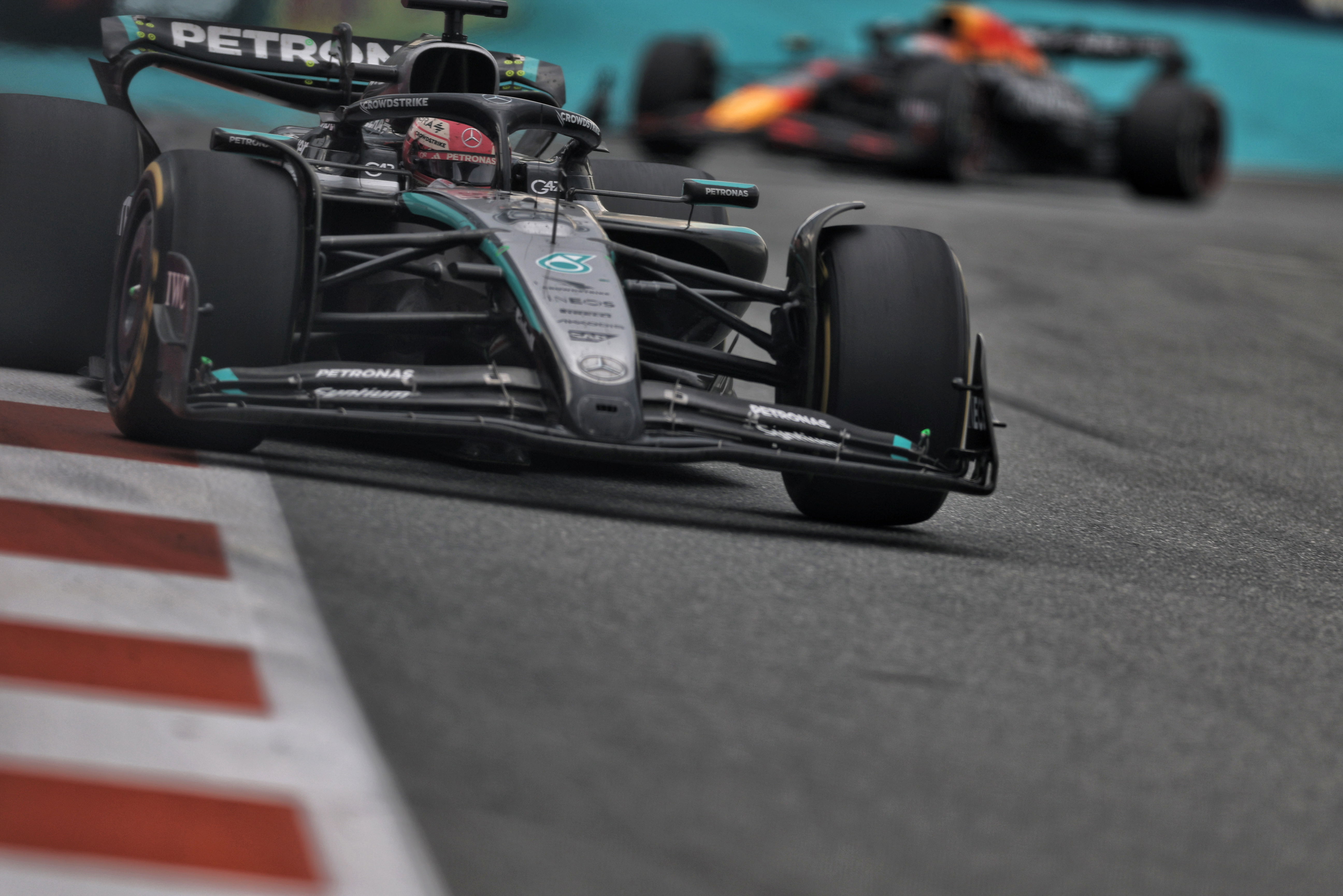 Why Red Bull are protesting George Russell’s Miami GP podium