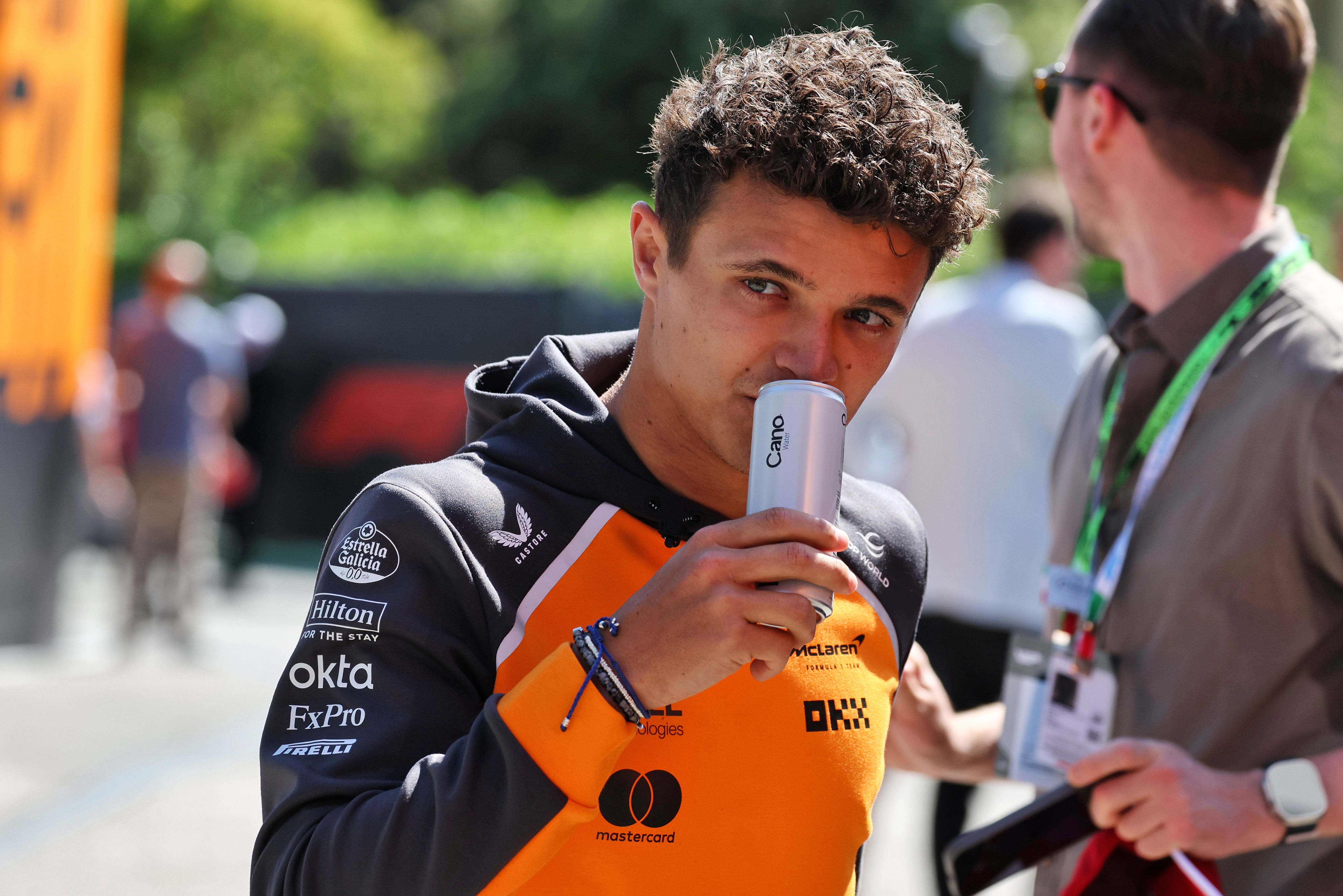 Deflated Lando Norris told he ‘collapses every time’ under pressure