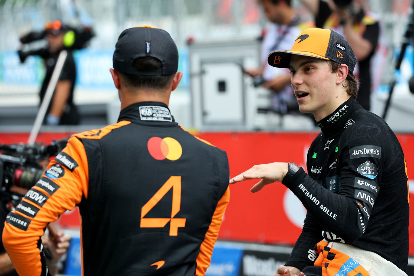 Lando Norris’s “cheeky” tow in Spanish GP qualifying explained