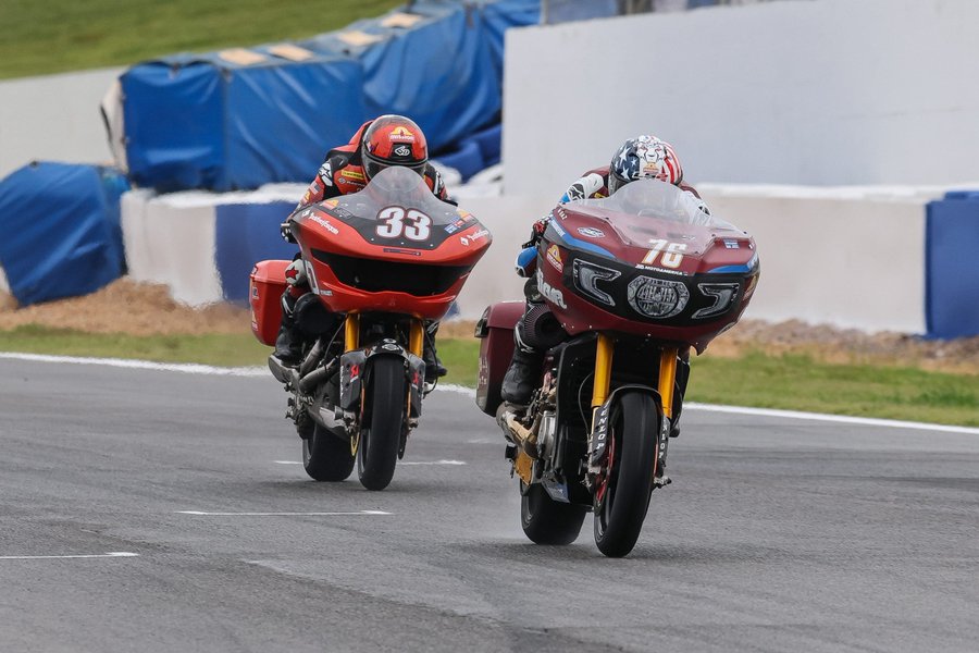 Ex-MotoGP rider wins his first King of the Baggers race