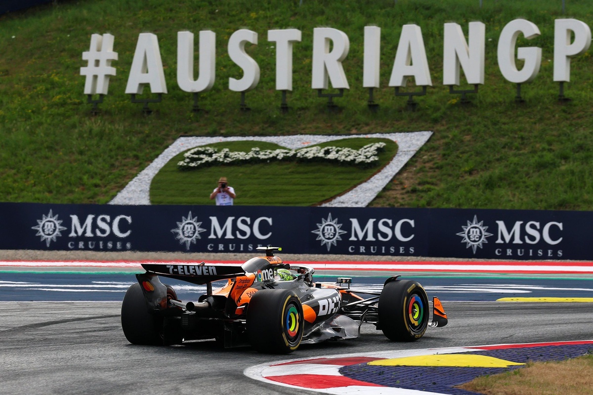 2025 Avusturya Yarış 2.antrenman: Mclarenler zirvede, Verstappen üçüncü