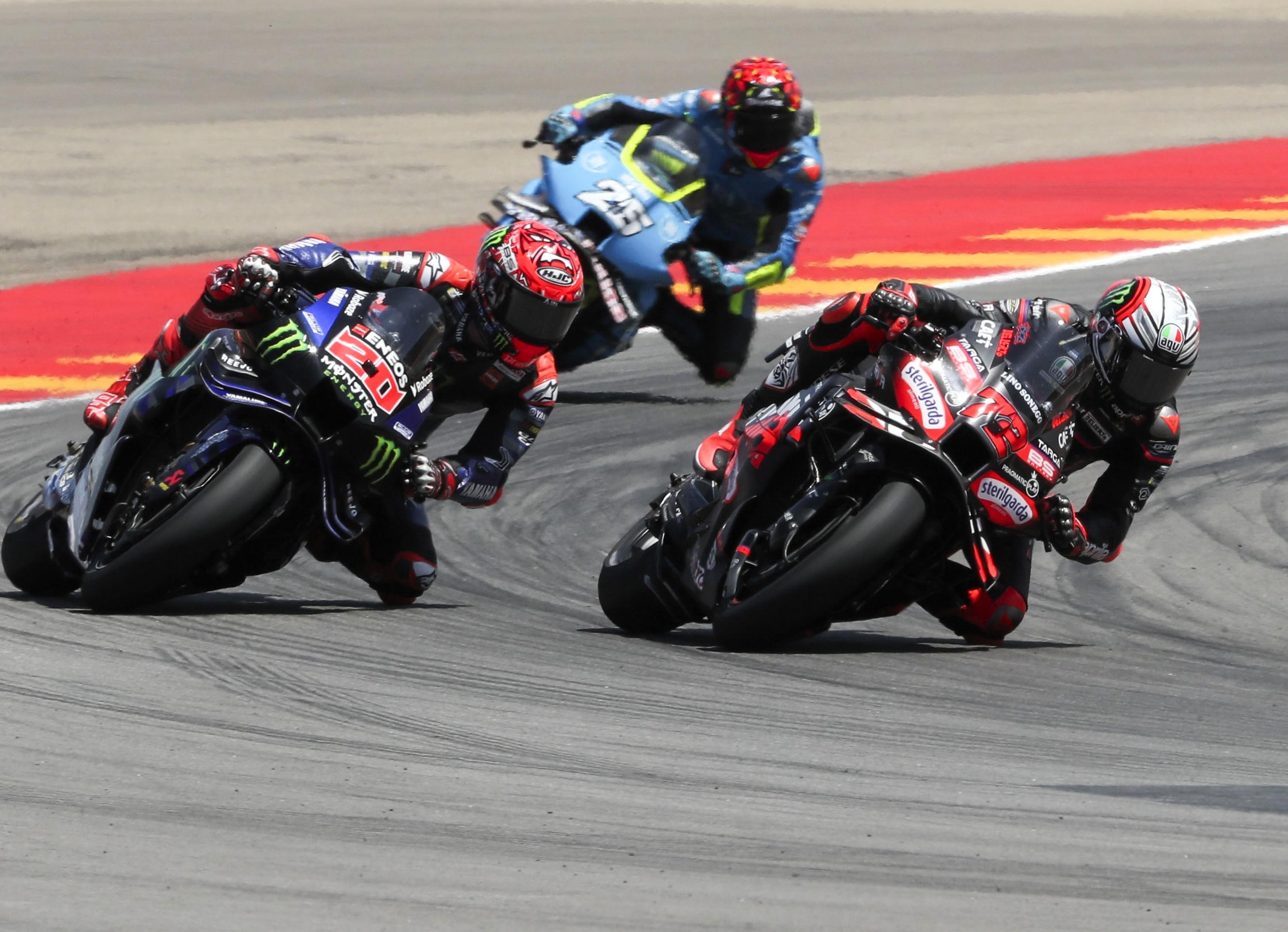 Marco Bezzecchi “risked everything, had a lot of fun” in Aragon MotoGP Sprint
