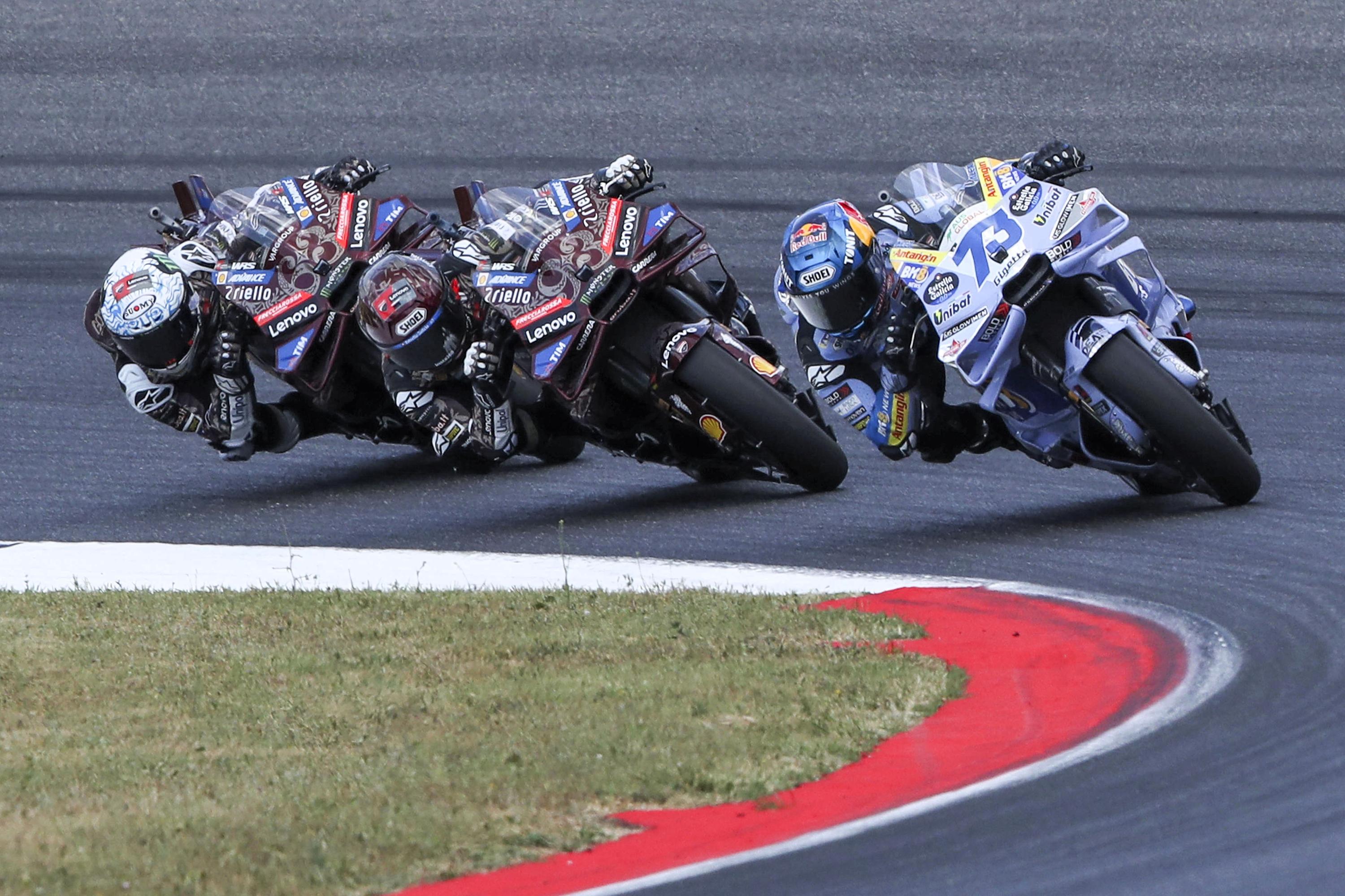 Alex Marquez responds to claims ‘you don’t attack Marc in the same way’ during MotoGP battles