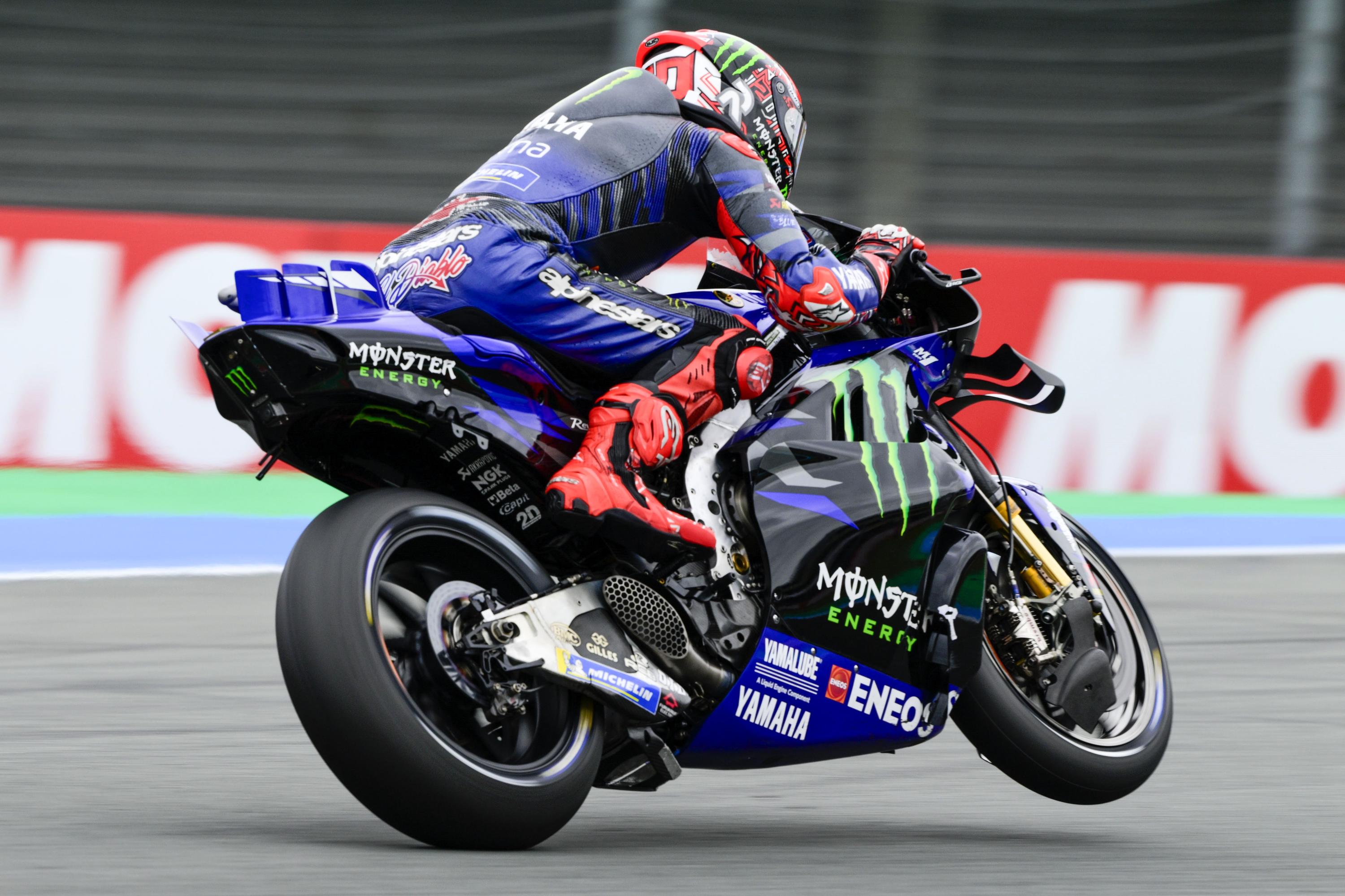 “Great improvement” lifts Fabio Quartararo to fastest time in Dutch MotoGP practice