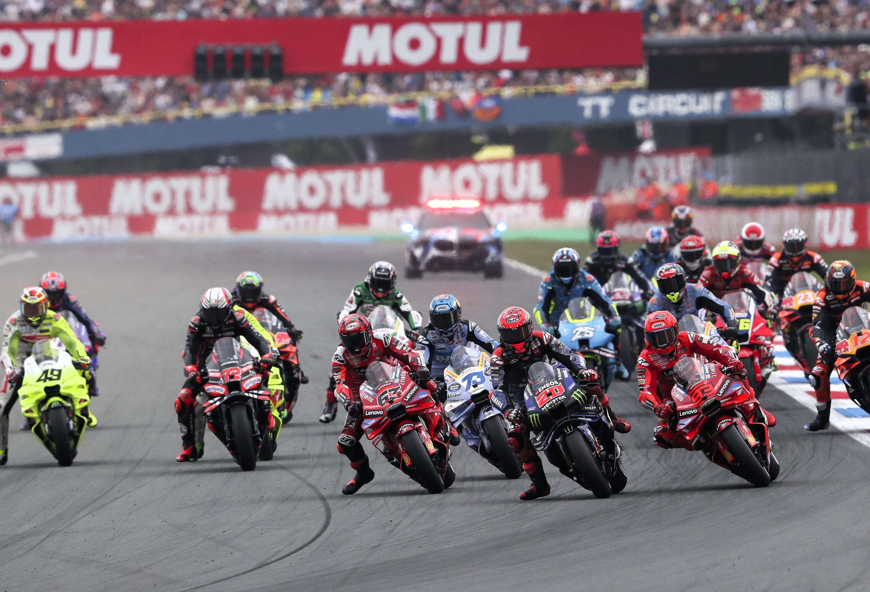 2025 Dutch MotoGP, Assen – Sprint Race Results