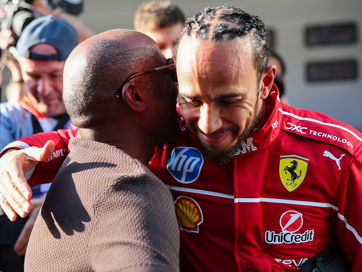 Lewis Hamiltons Vater gibt väterlichen Rat: Glaube immer an das Positive