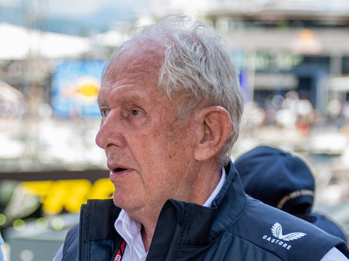 Helmut Marko gibt zu: Trackposition wäre besser gewesen als neuer Hard