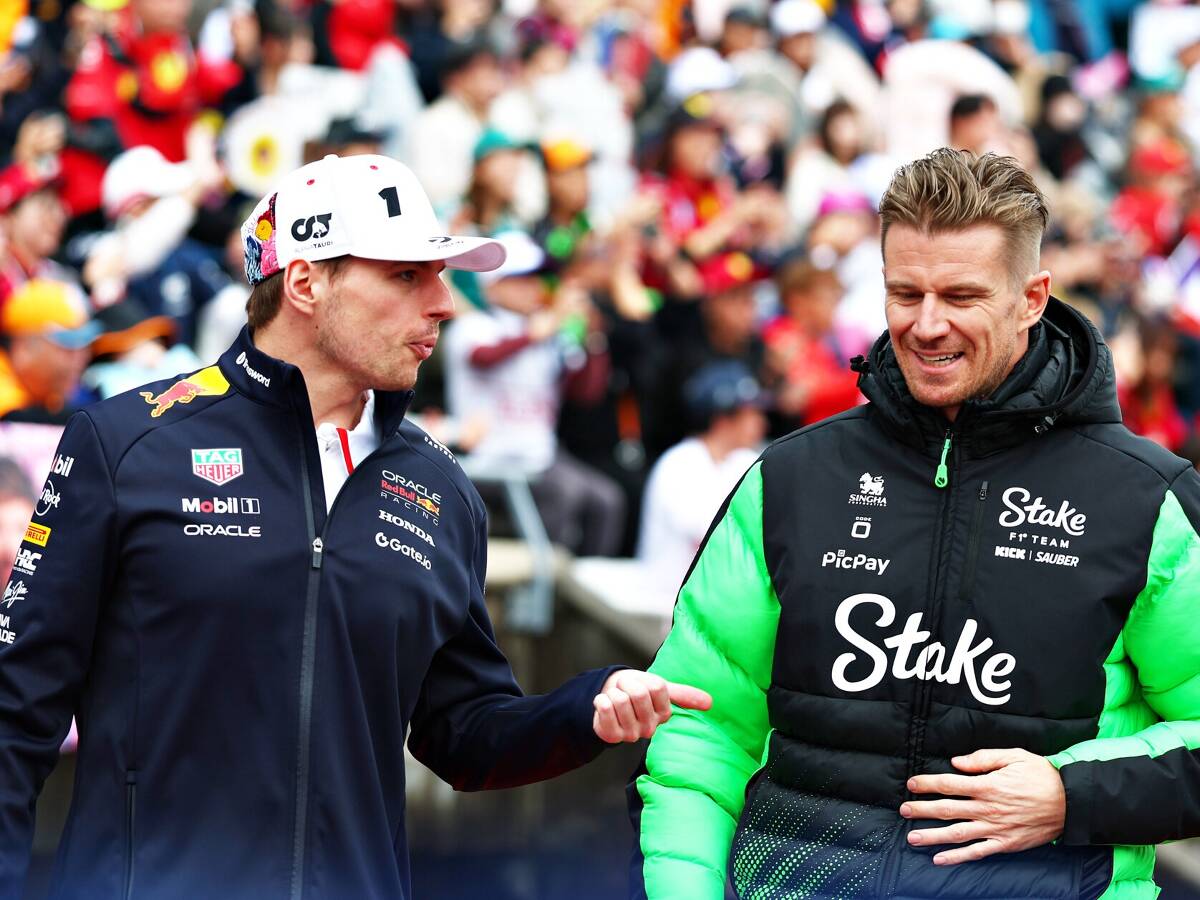 Hülkenberg: “Robotischem” Verstappen kann “keiner das Wasser reichen”