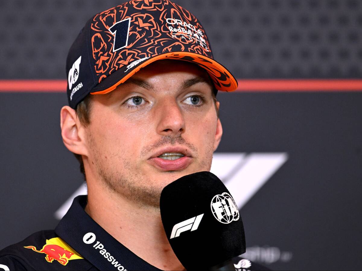 Erklärt: Warum Max Verstappen in der Pressekonferenz (fast) nichts sagte!