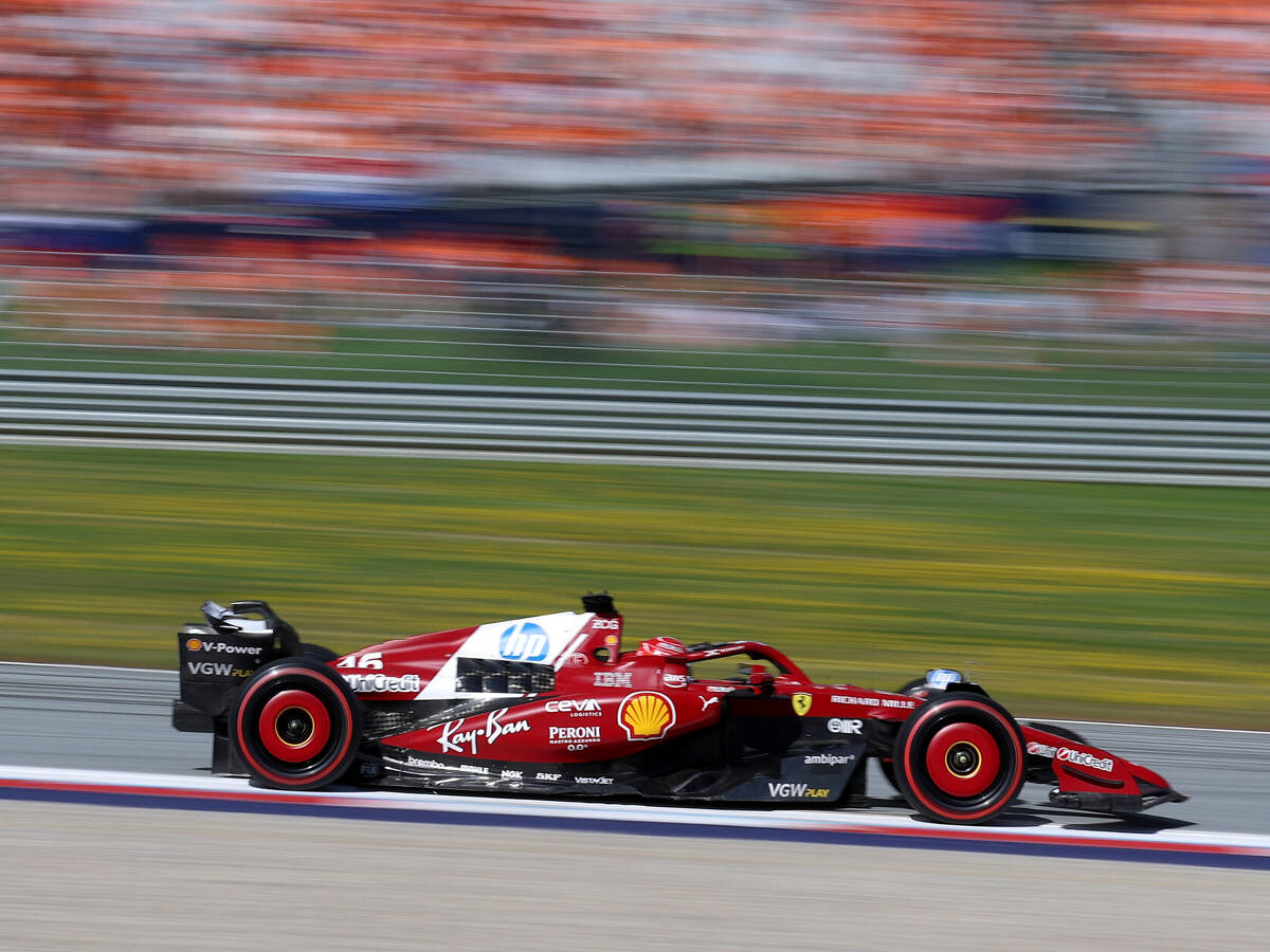 Charles Leclerc: Mit Ferrari-Update “einige Schritte vorwärts” gemacht