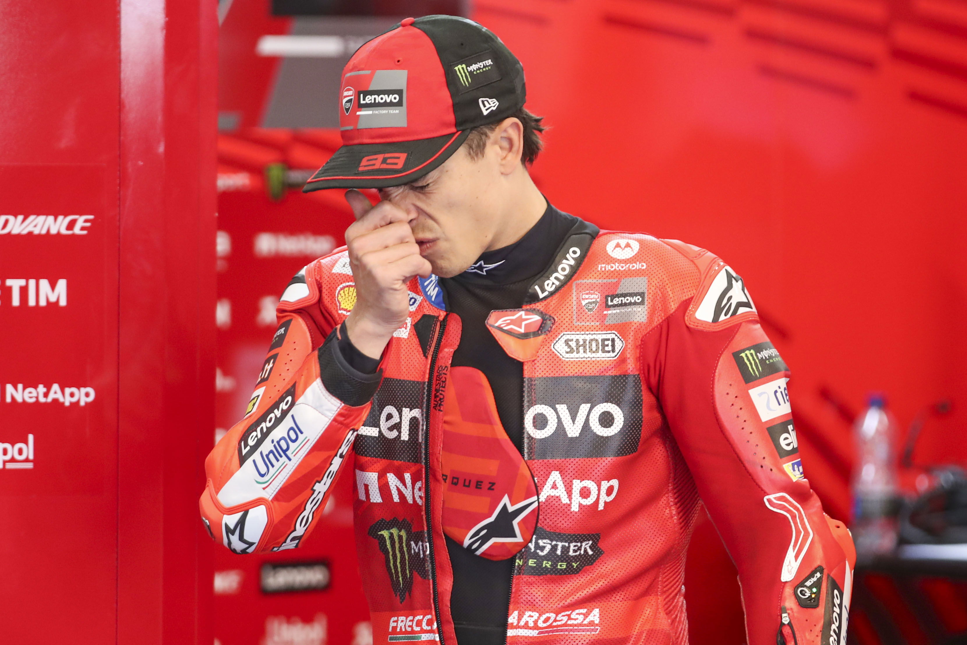 Marc Marquez “question mark” but Pecco Bagnaia “smiles” after testing