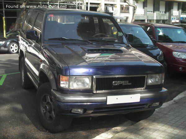 Opel – Monterey – RS 3.2i V6 24V (177 bg) 4×4 – Teknik Özellikler