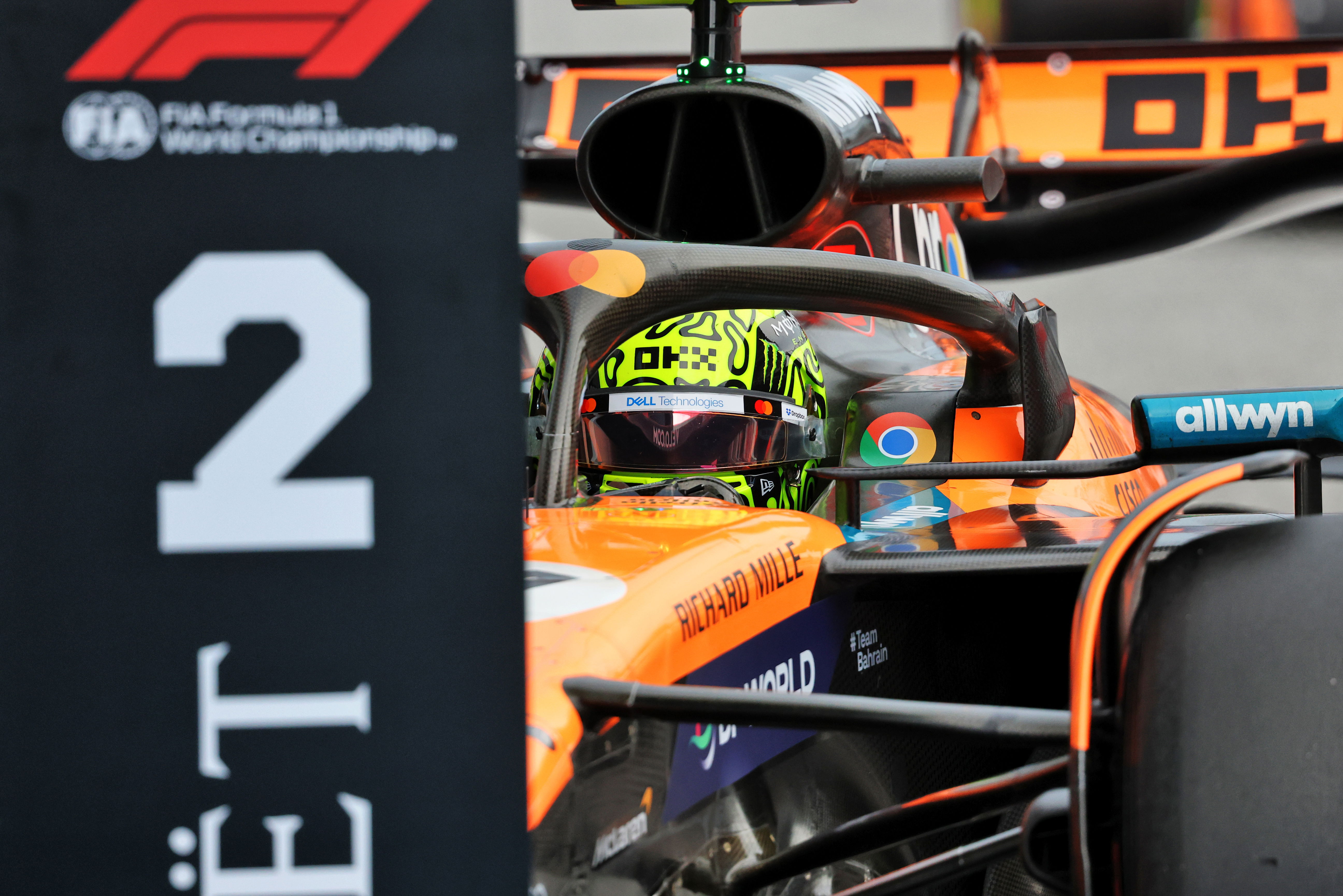 Lando Norris criticised for ‘overdriving’ after Spanish GP F1 qualifying loss to Oscar Piastri