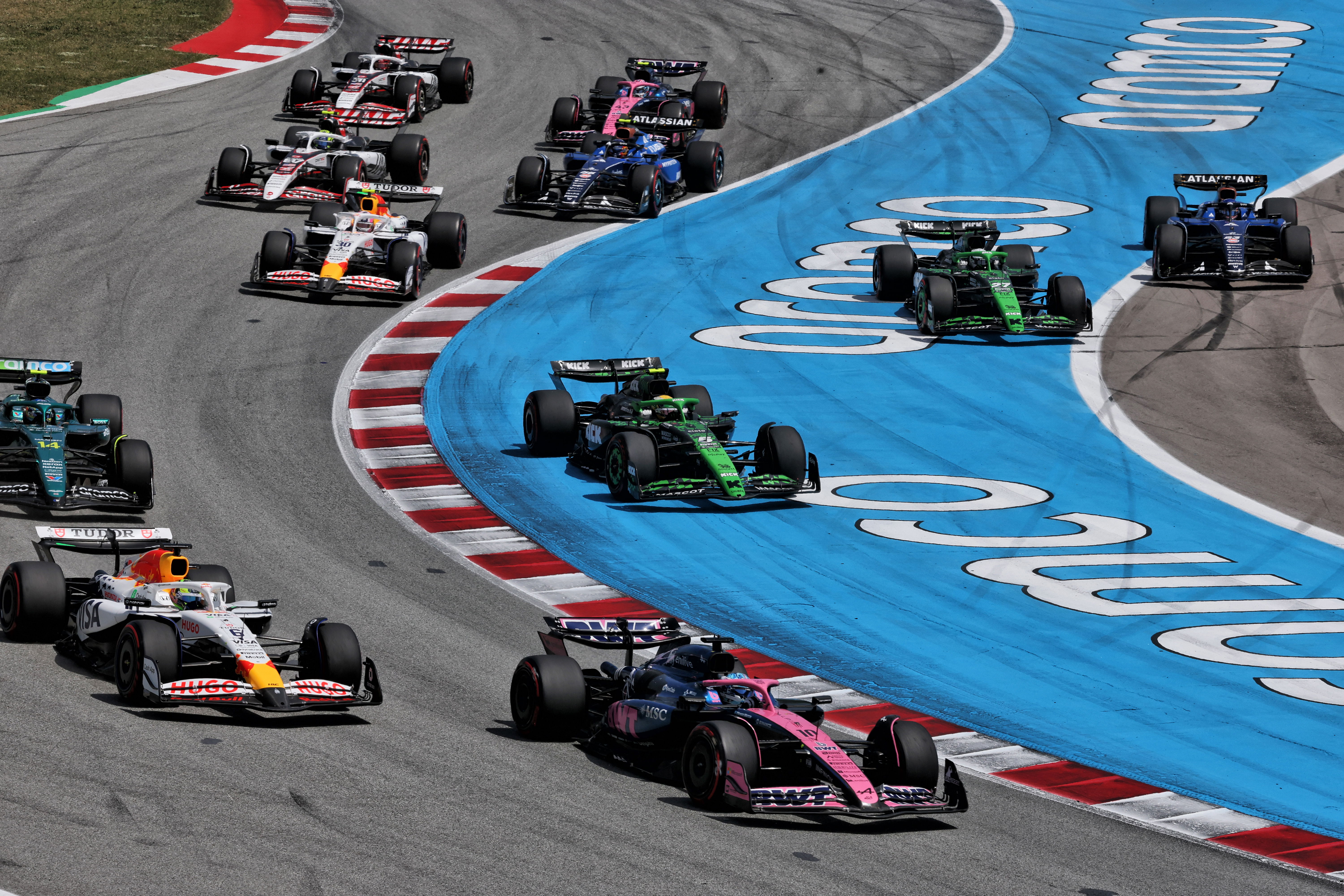 Spain F1 driver ratings: Midfield star steals the headlines in chaotic race