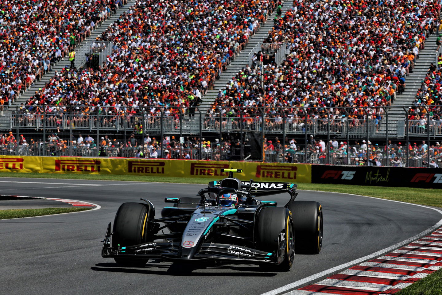 Mercedes F1 team’s revenue surges to £636m in 2024