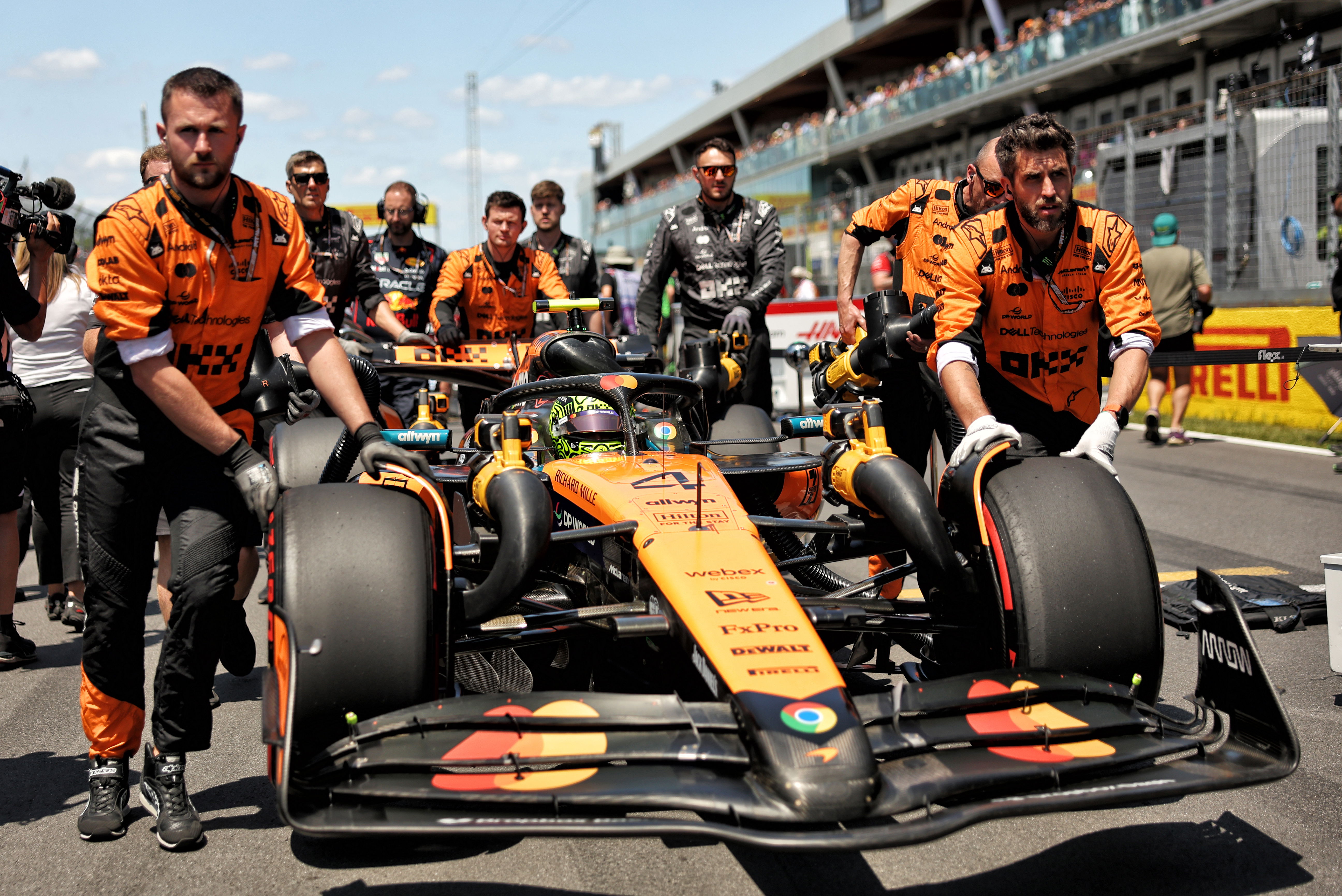 Lando Norris penalised for Oscar Piastri incident in F1 Canadian Grand Prix